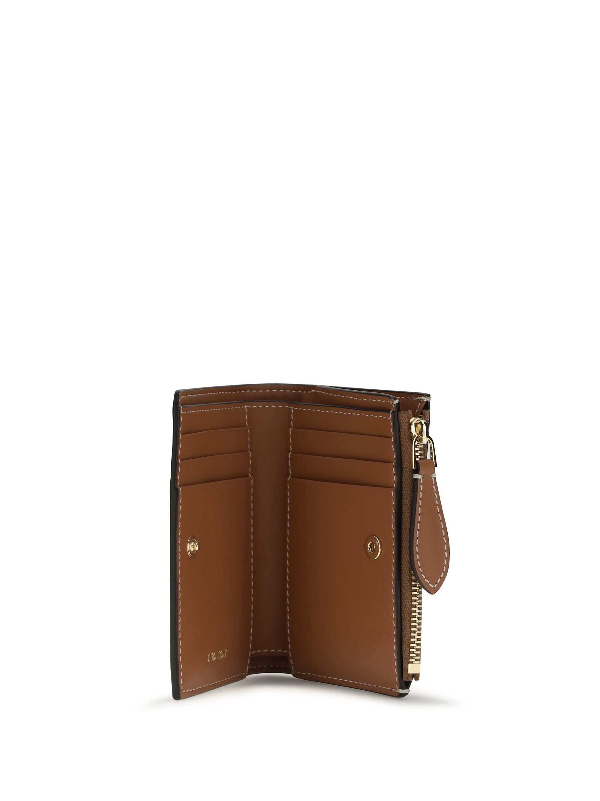 Small Check Bifold Wallet