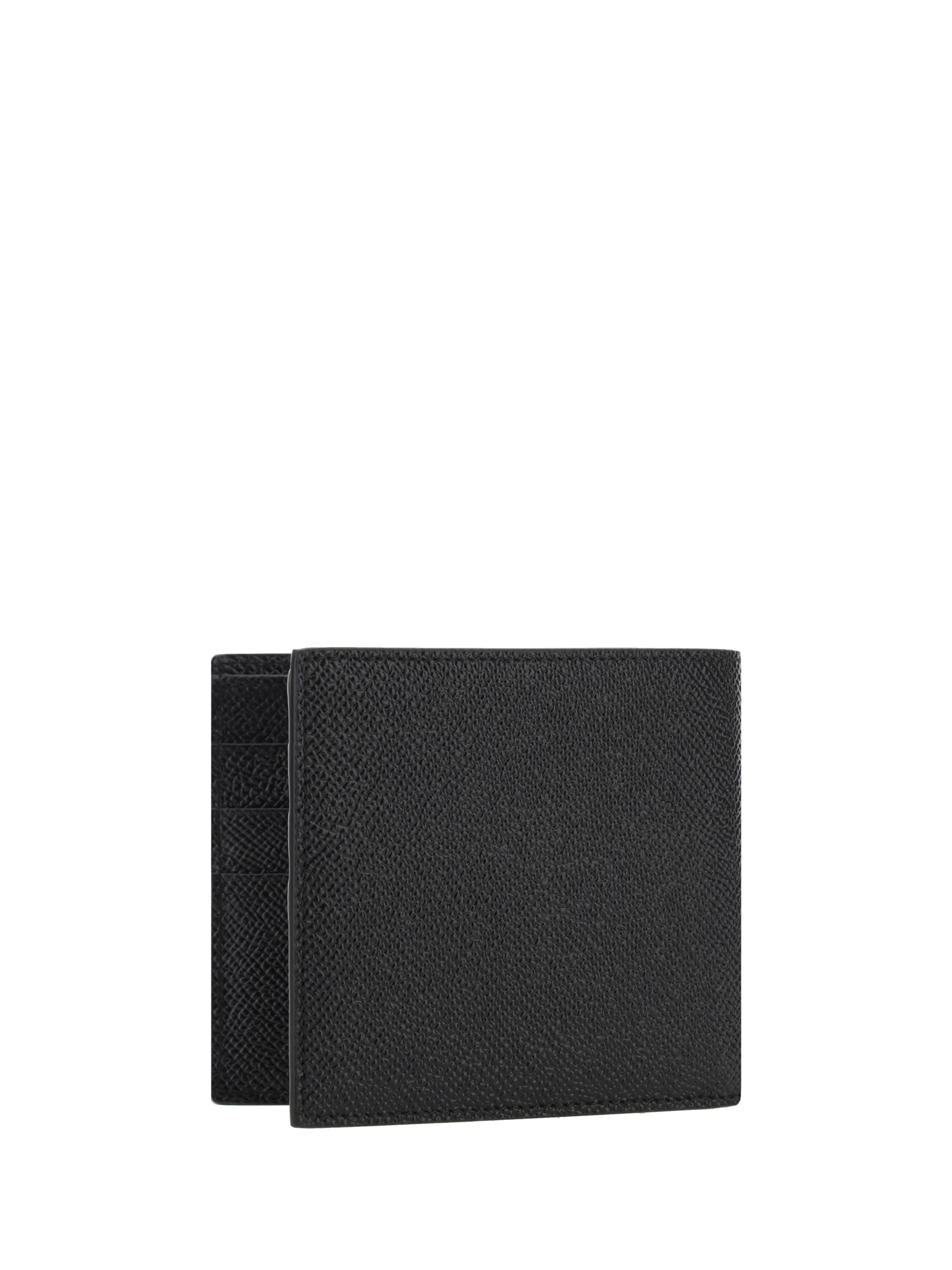 Calfskin Card Holder With Branded Plate