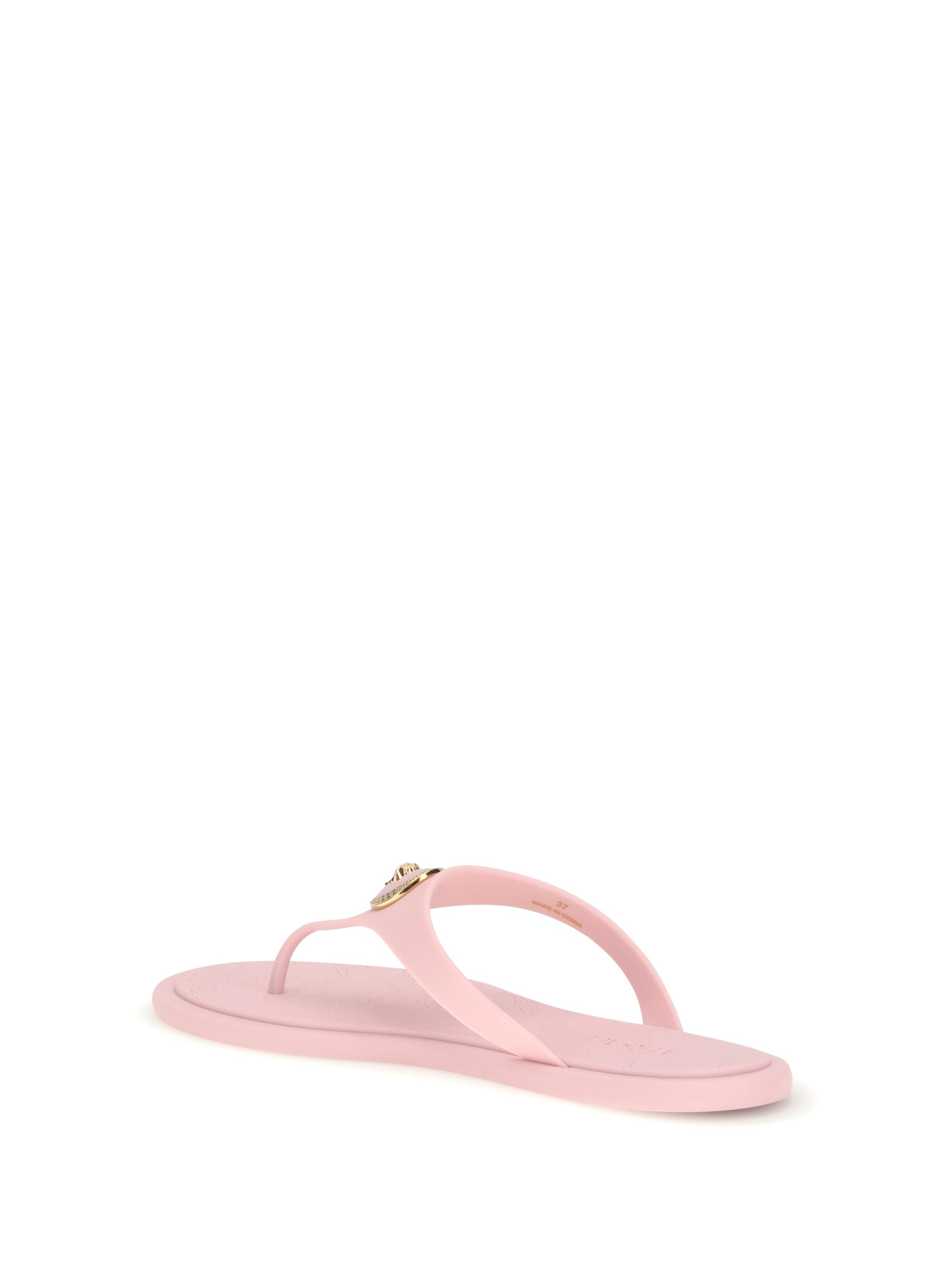 Alia Rubber Flat Sandals