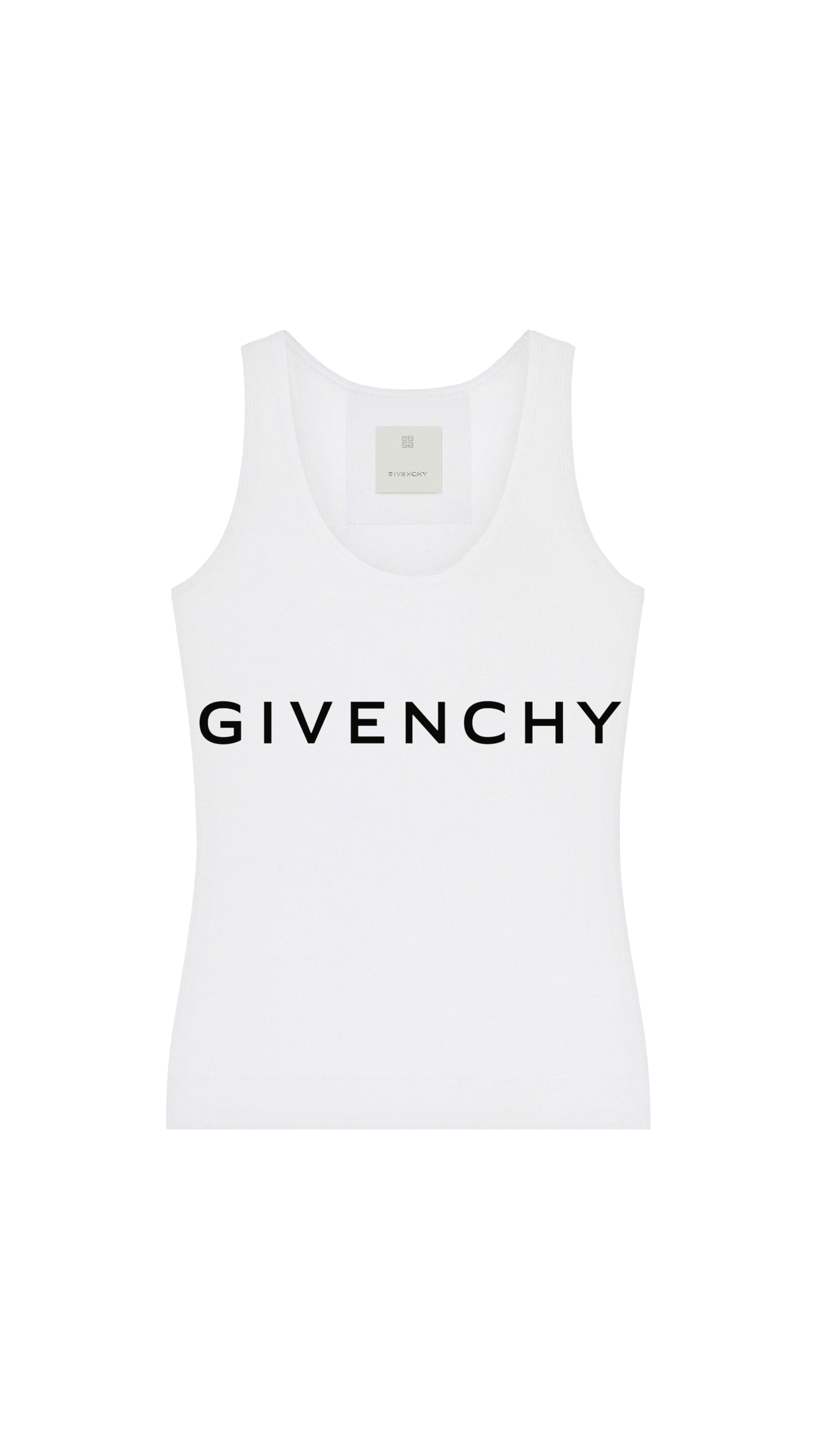 Archetype Slim Fit Tank Top - White