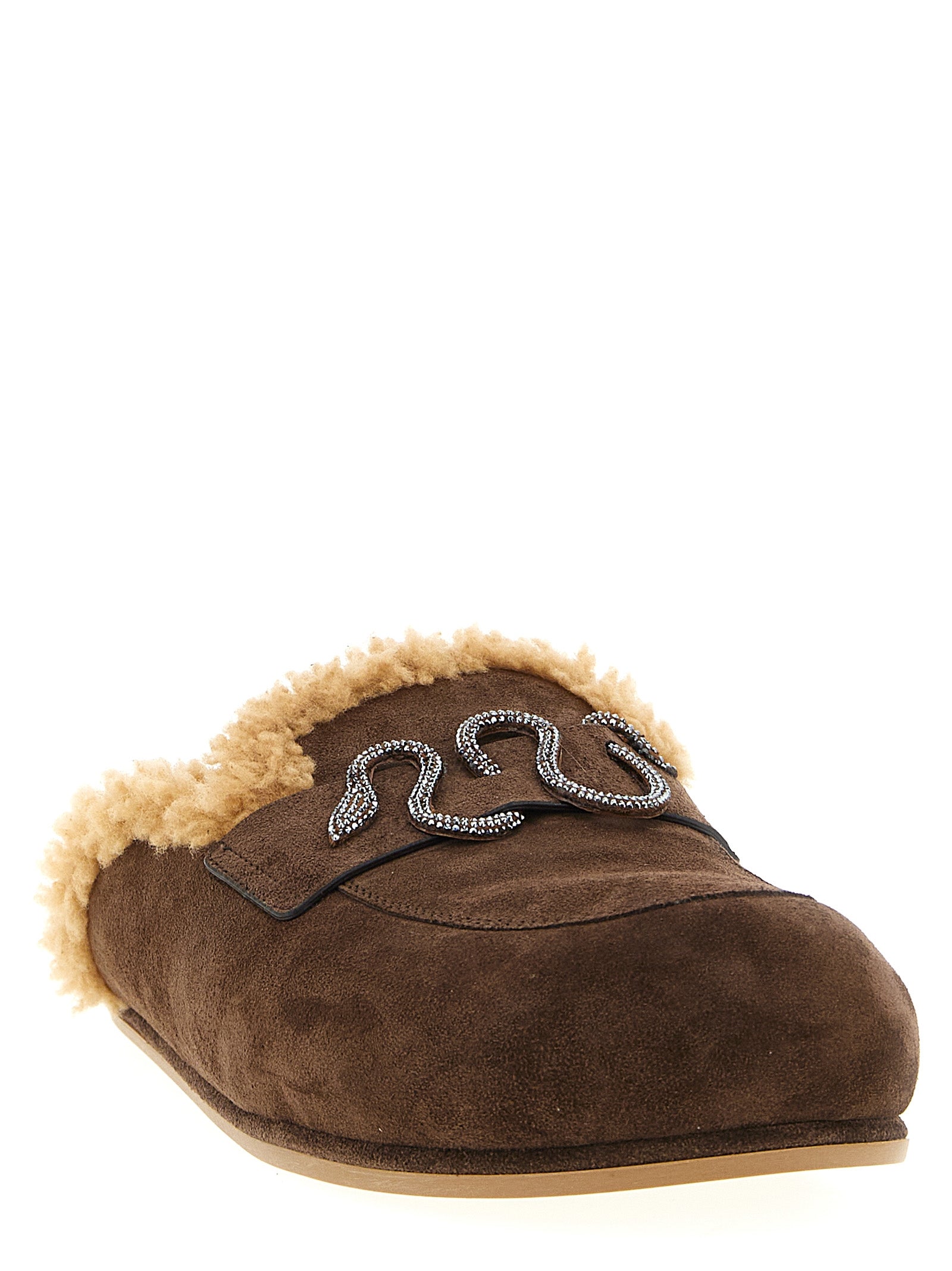 Morgana Flat Shoes Brown