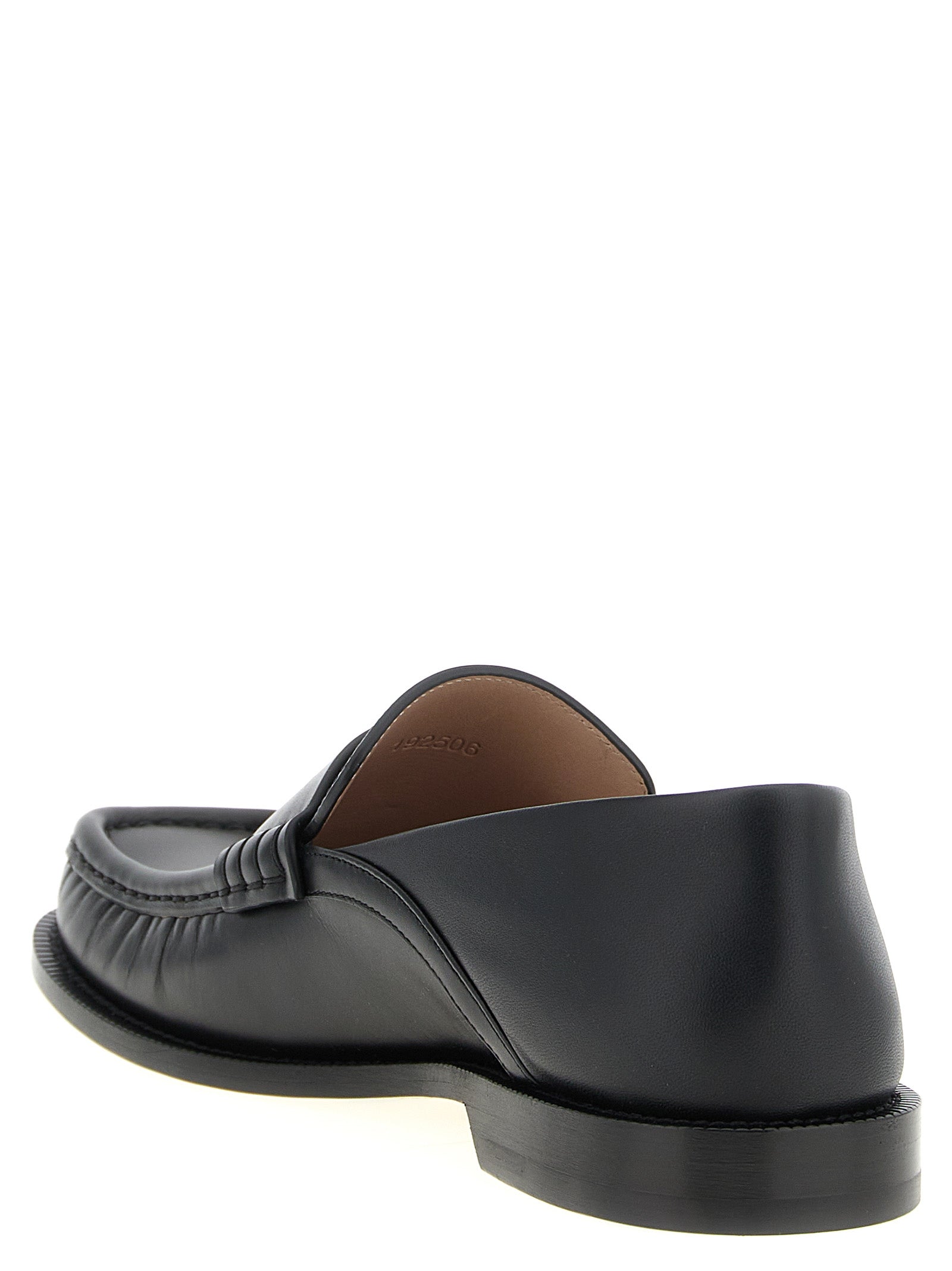 Campo Flap Back Loafer In Waxy Calfskin