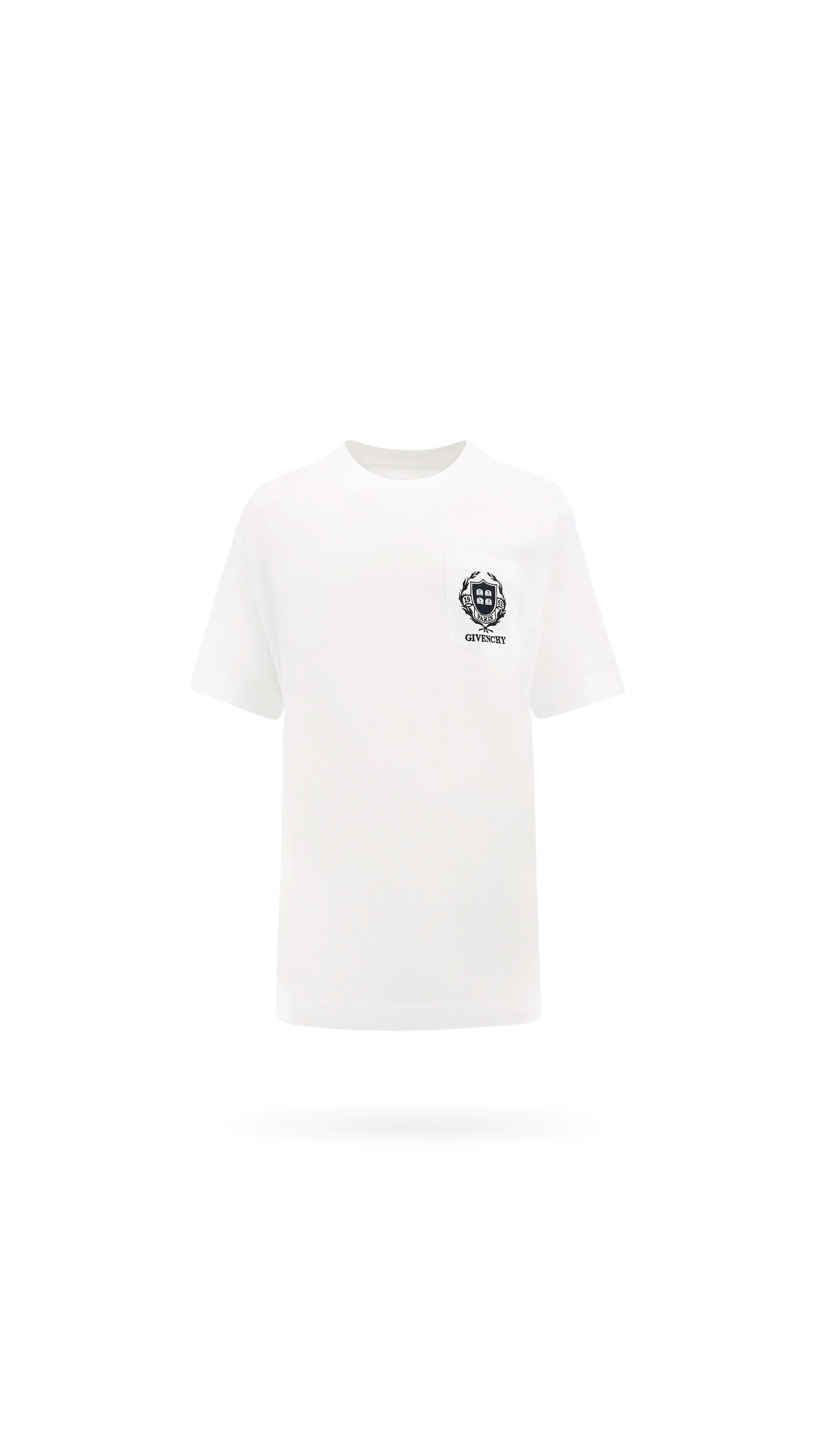 GIVENCHY Crest T-shirt In Cotton - White