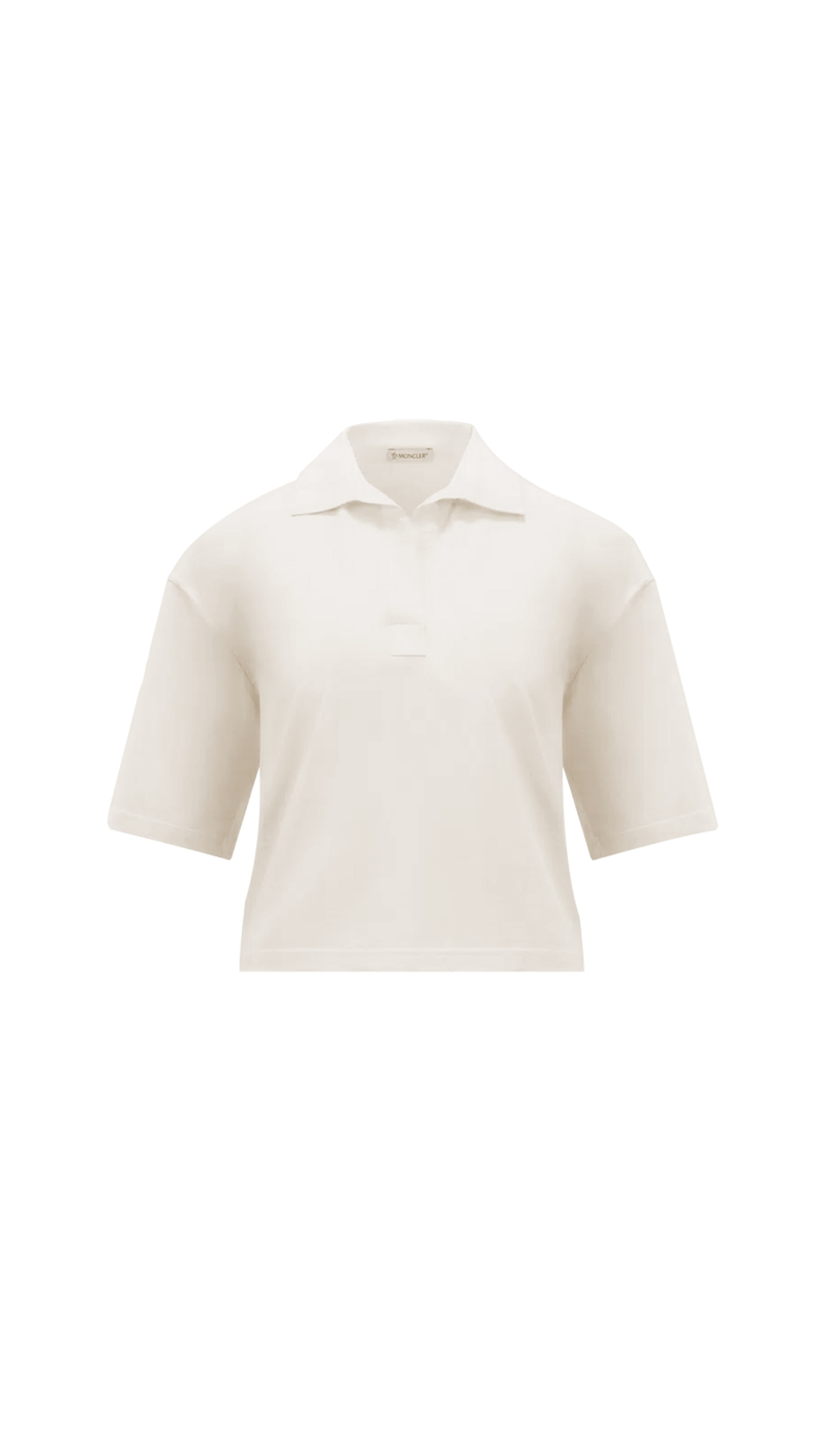 Cotton Polo Shirt - White