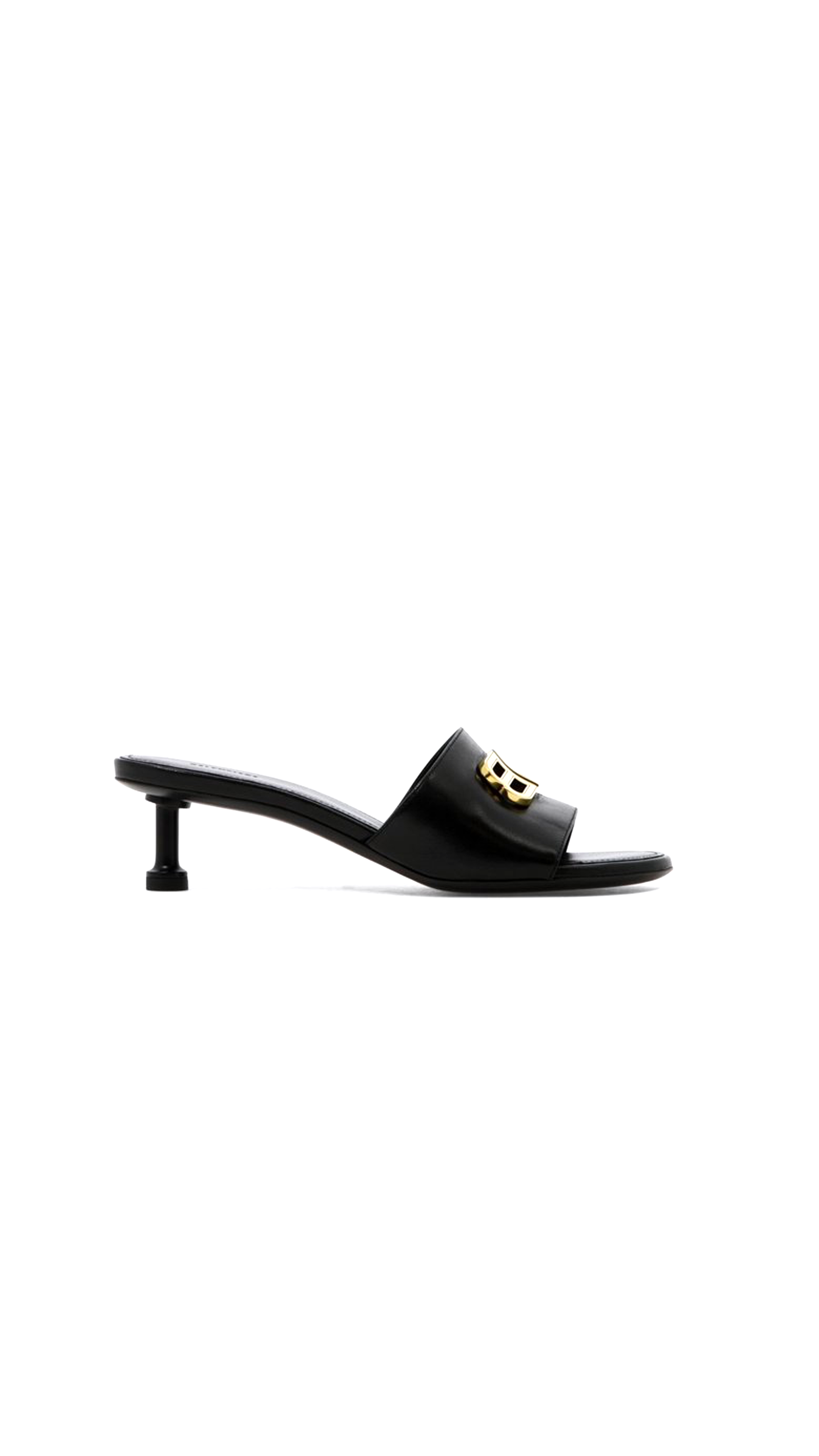 Groupie Mules Sandals - Black