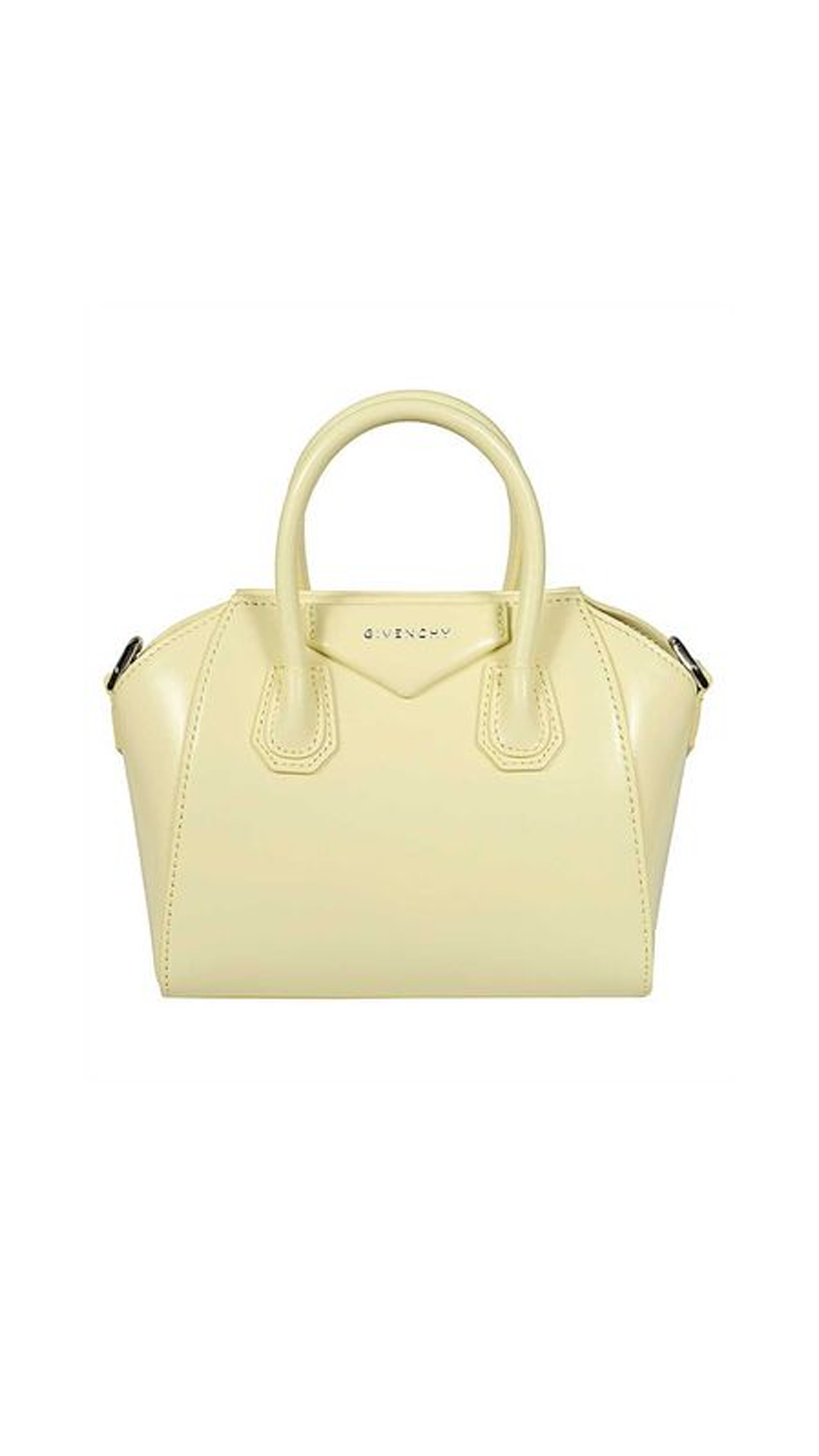 Antigona Toy Bag in Box Leather - Yellow