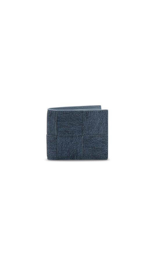 Cassette Bi-Fold Wallet - Blue