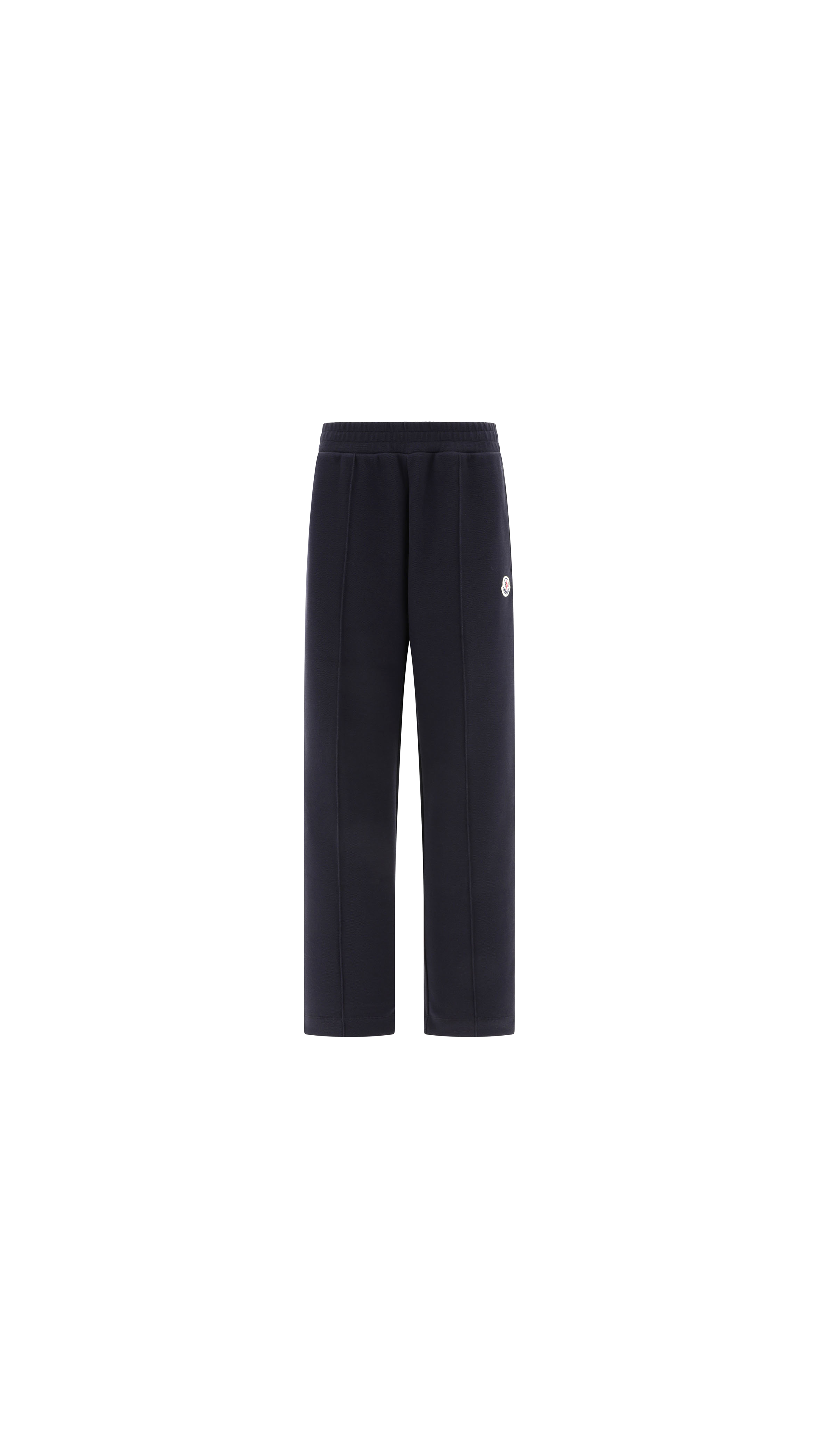 Sports Trousers in Piquet - Black