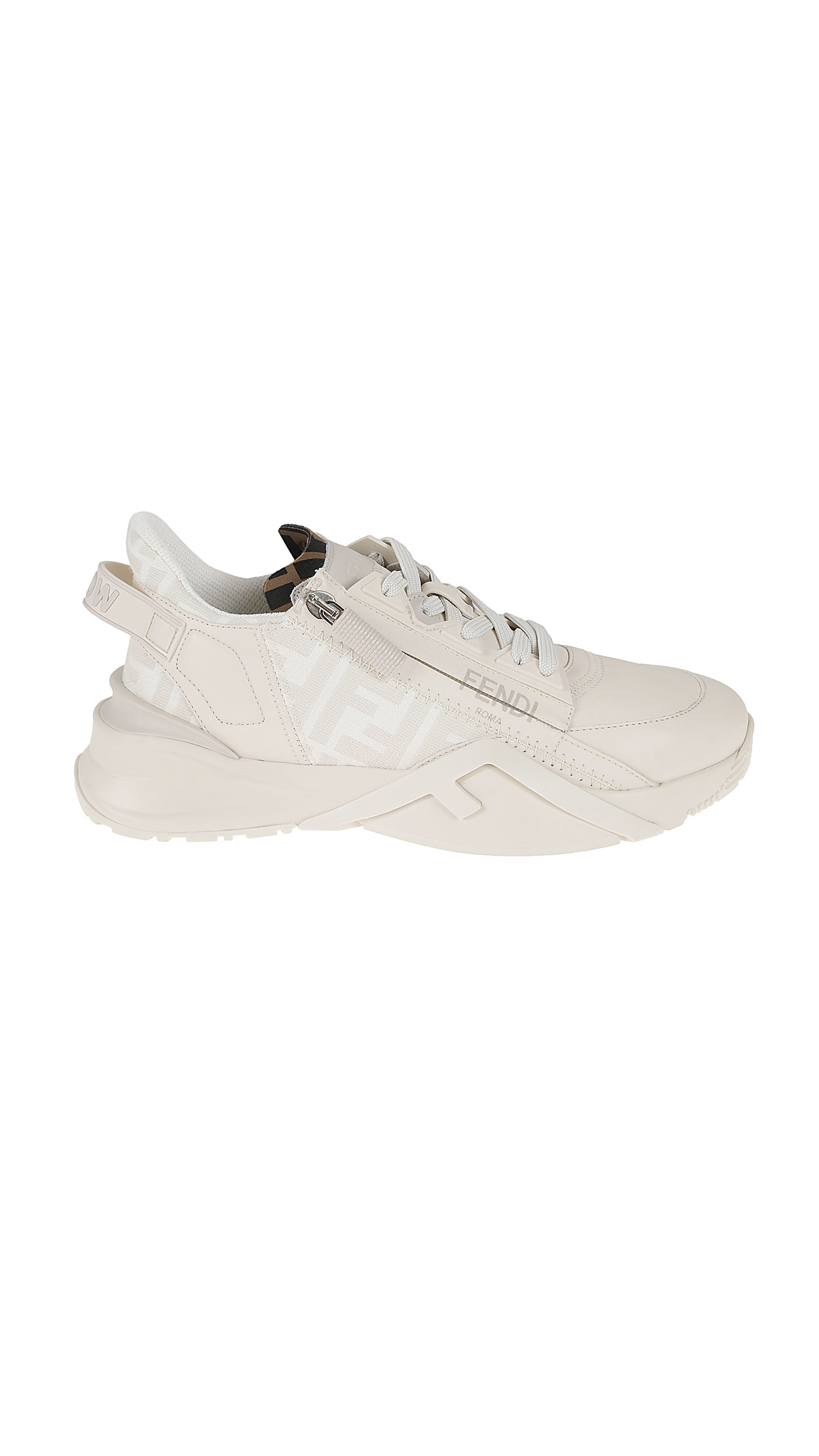 Fendi Flow Sneakers - White