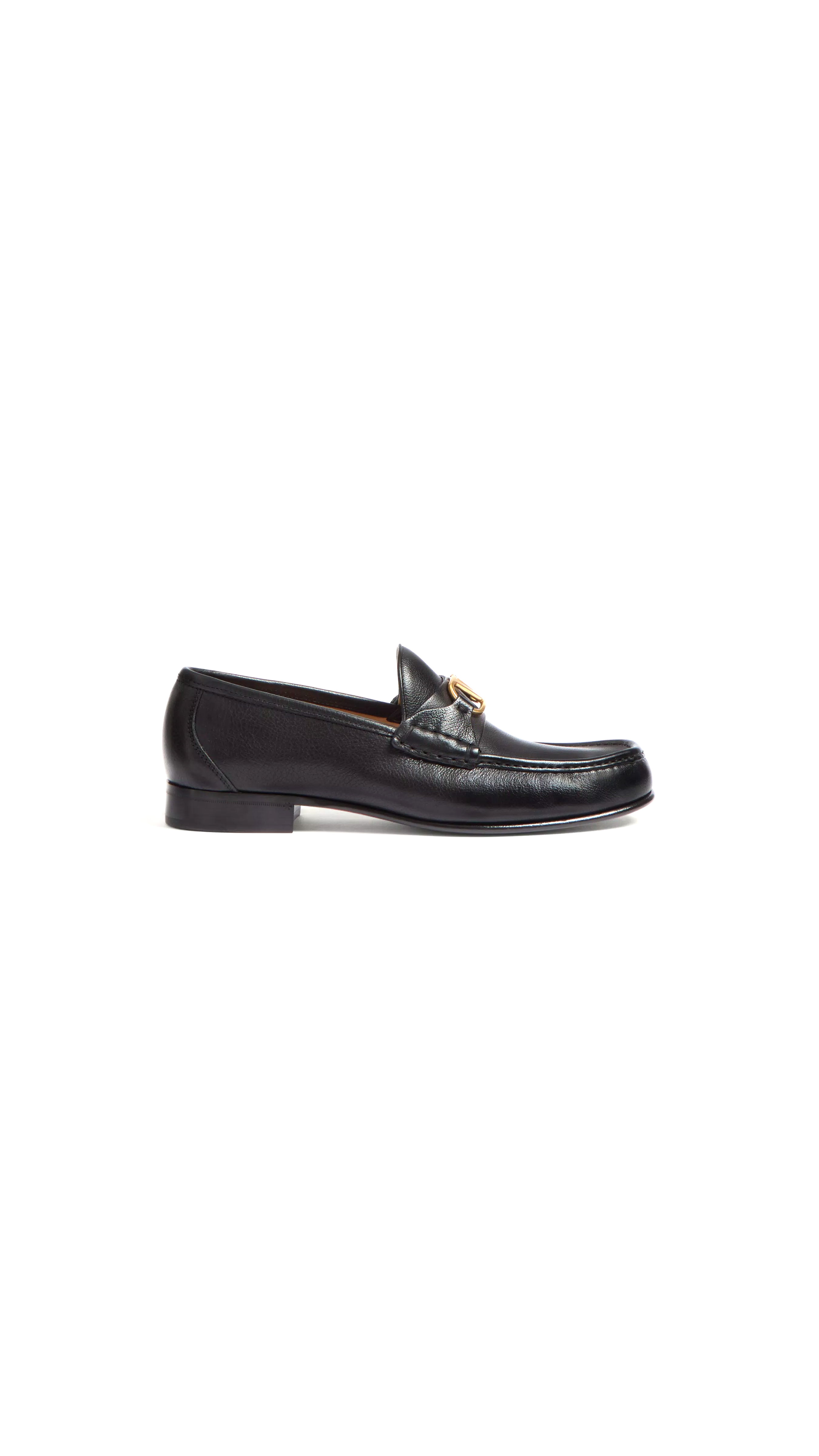 Vlogo Signature Buffalo Loafer - Black