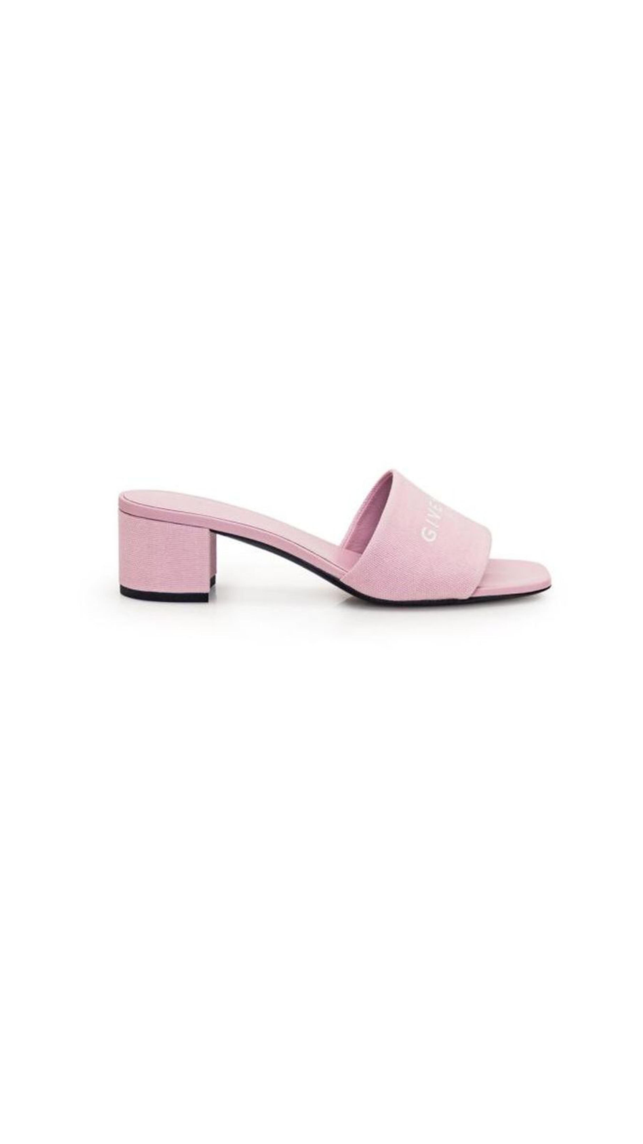 4g Heeled Mules  - Pink