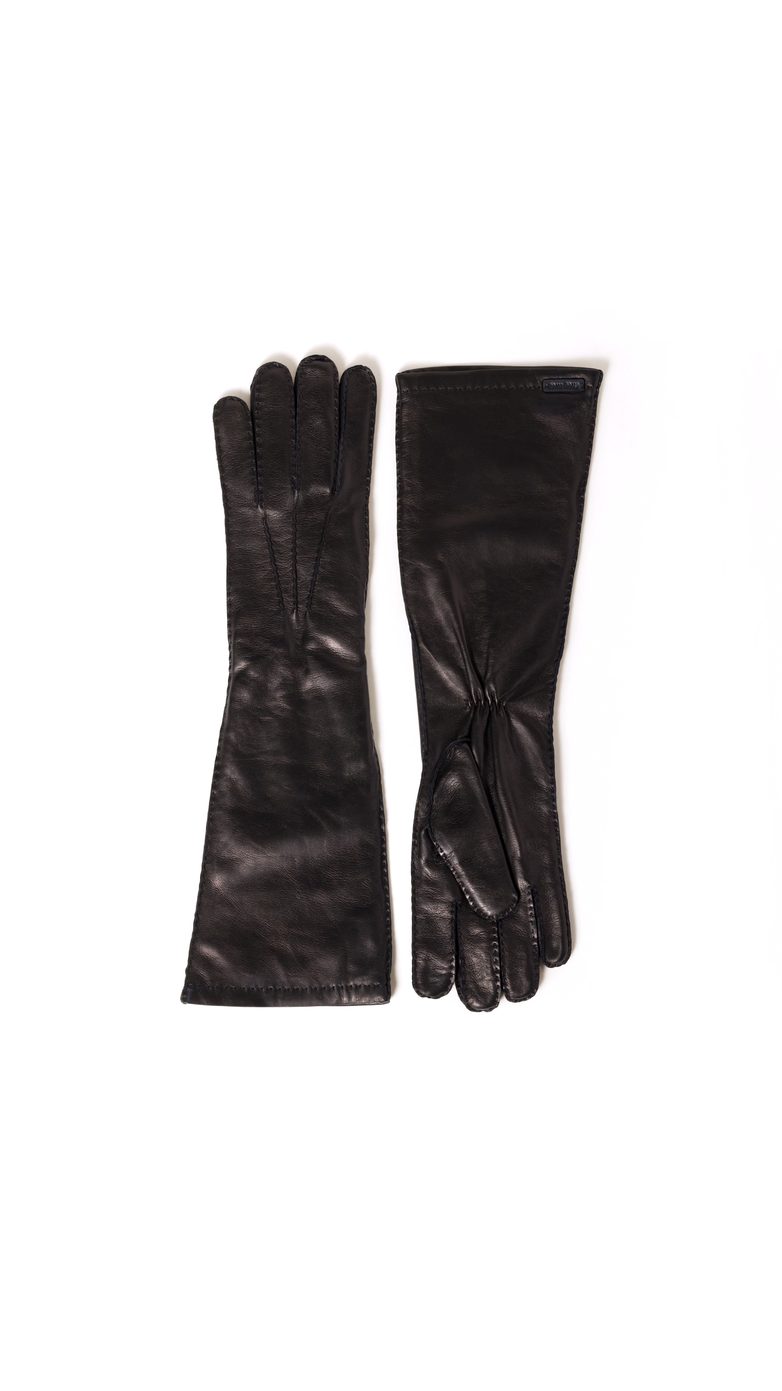 Nappa Leather Gloves - Black