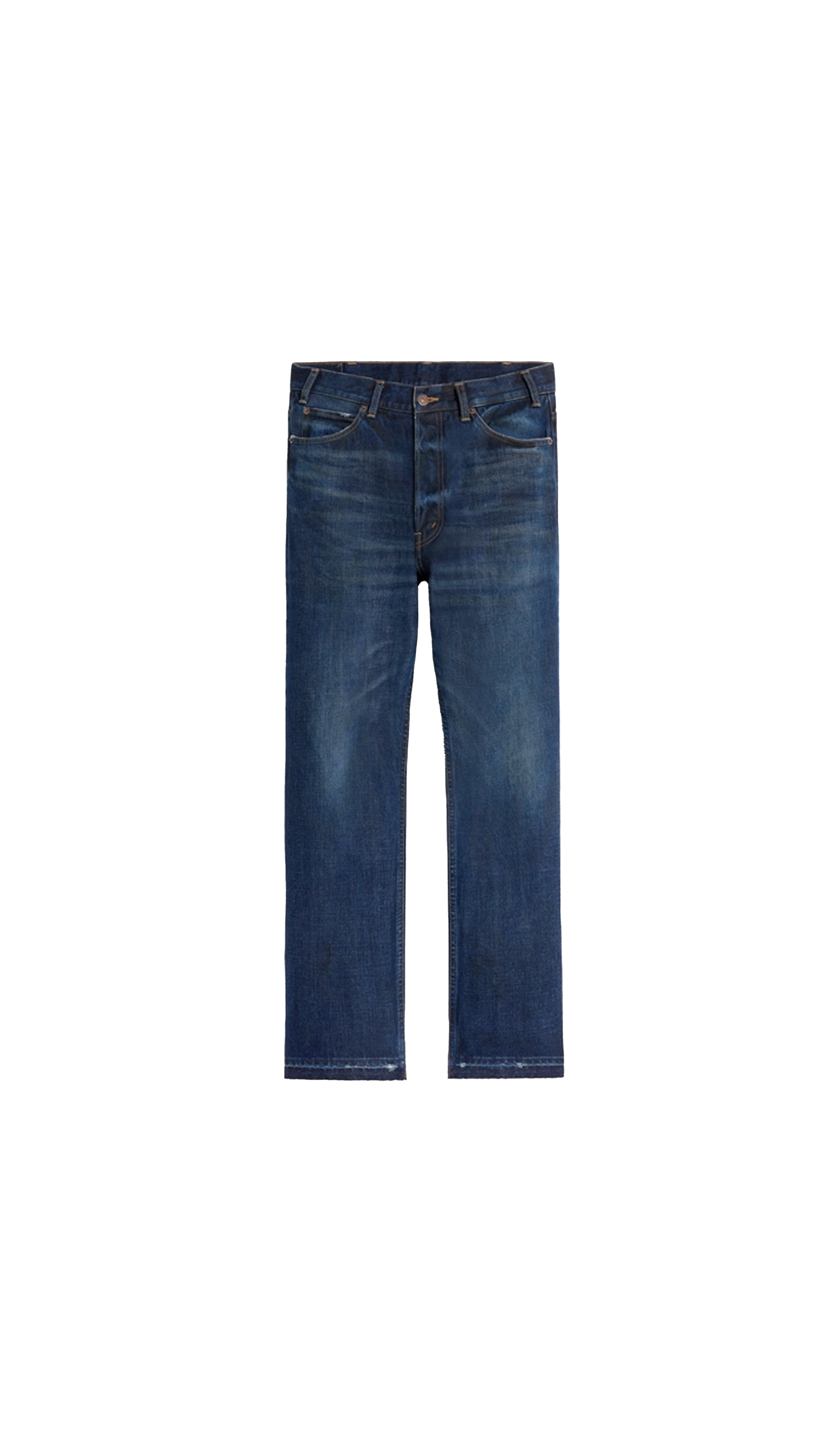 Wesley Jeans In Indigo Dark Stone Denim - Blue