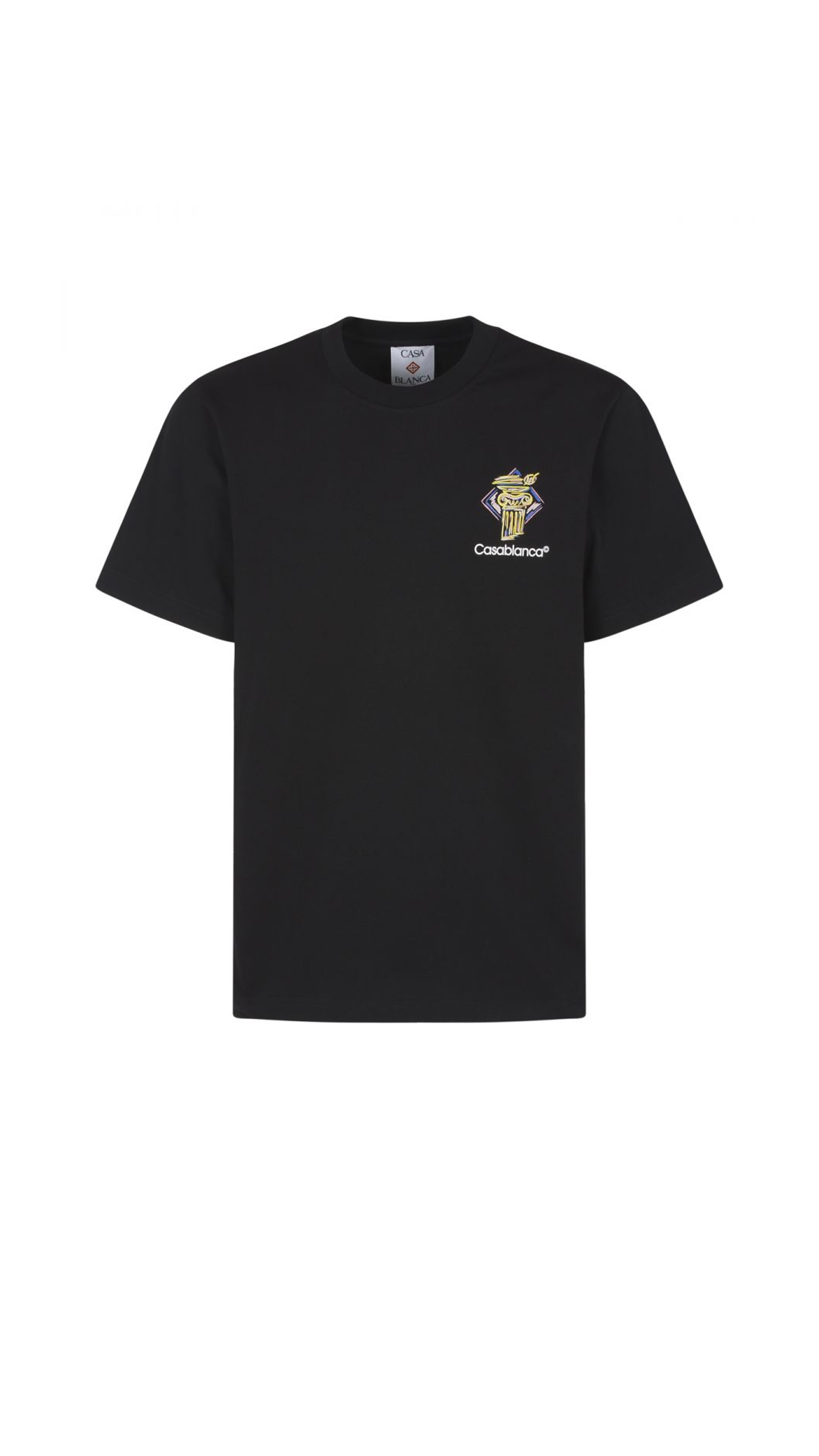 Diamond Column T-Shirt - Black