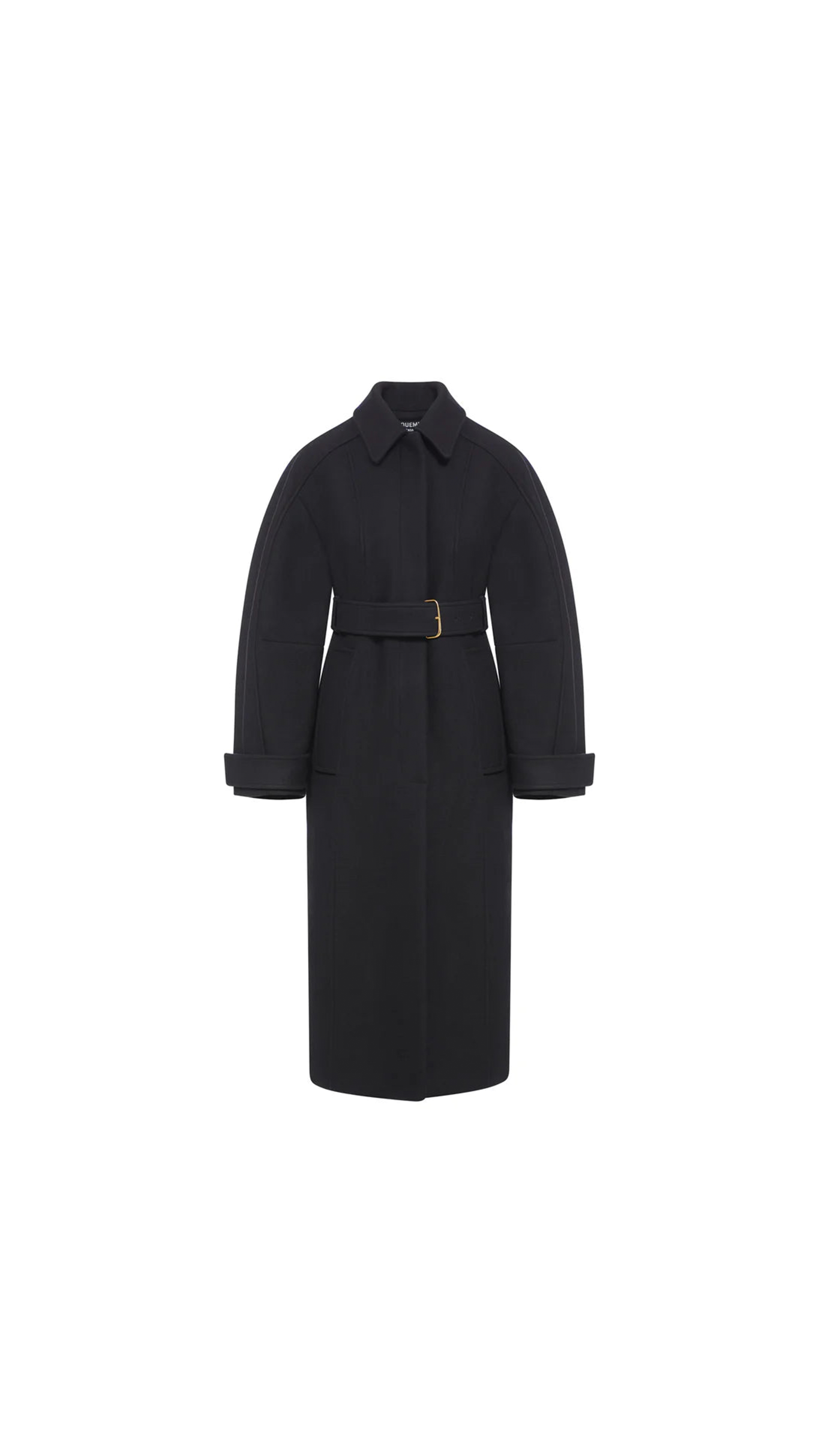 Le Manteau Bari Coat - Black