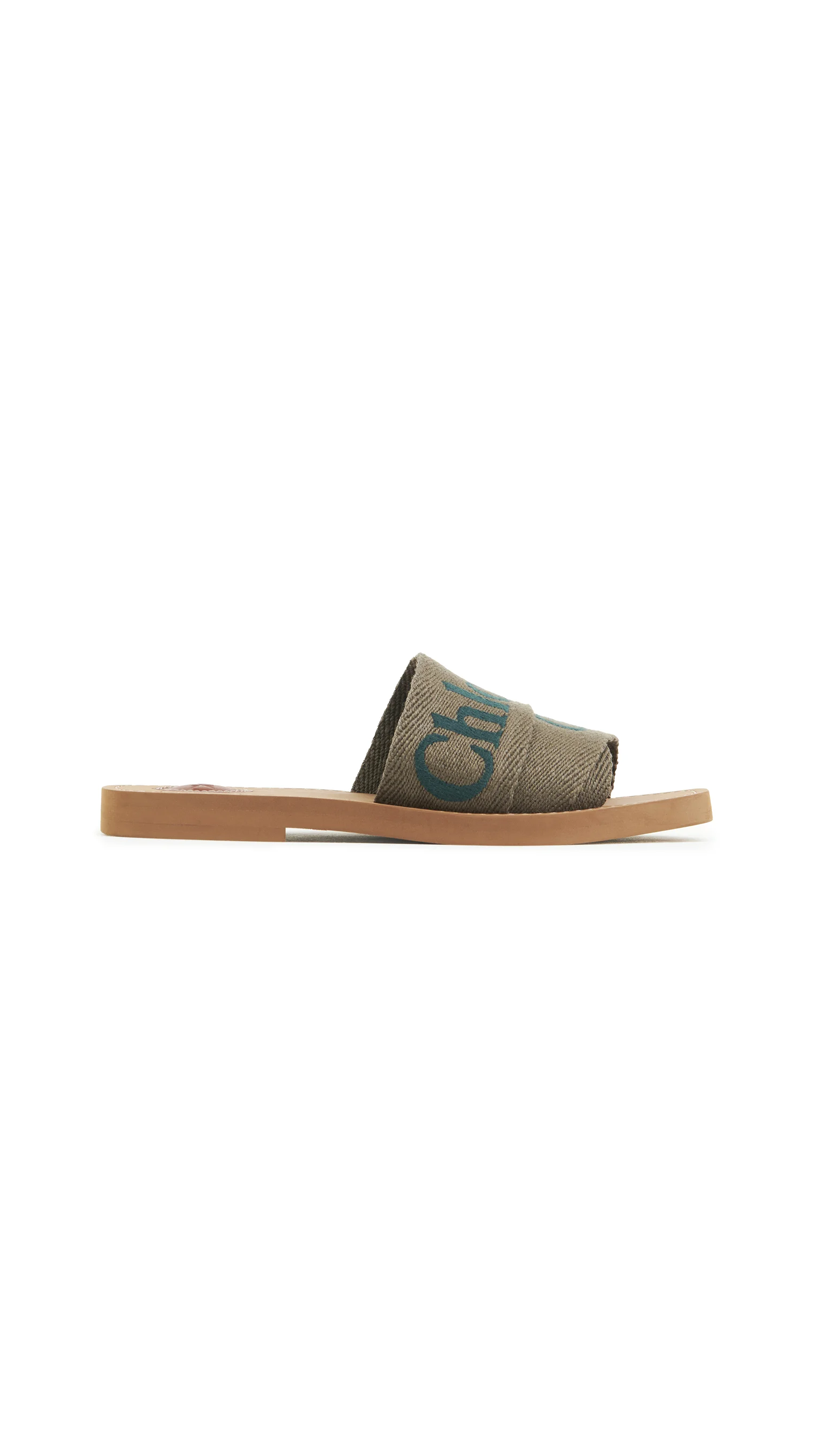 Woody Flat Mule - Sweet Khaki