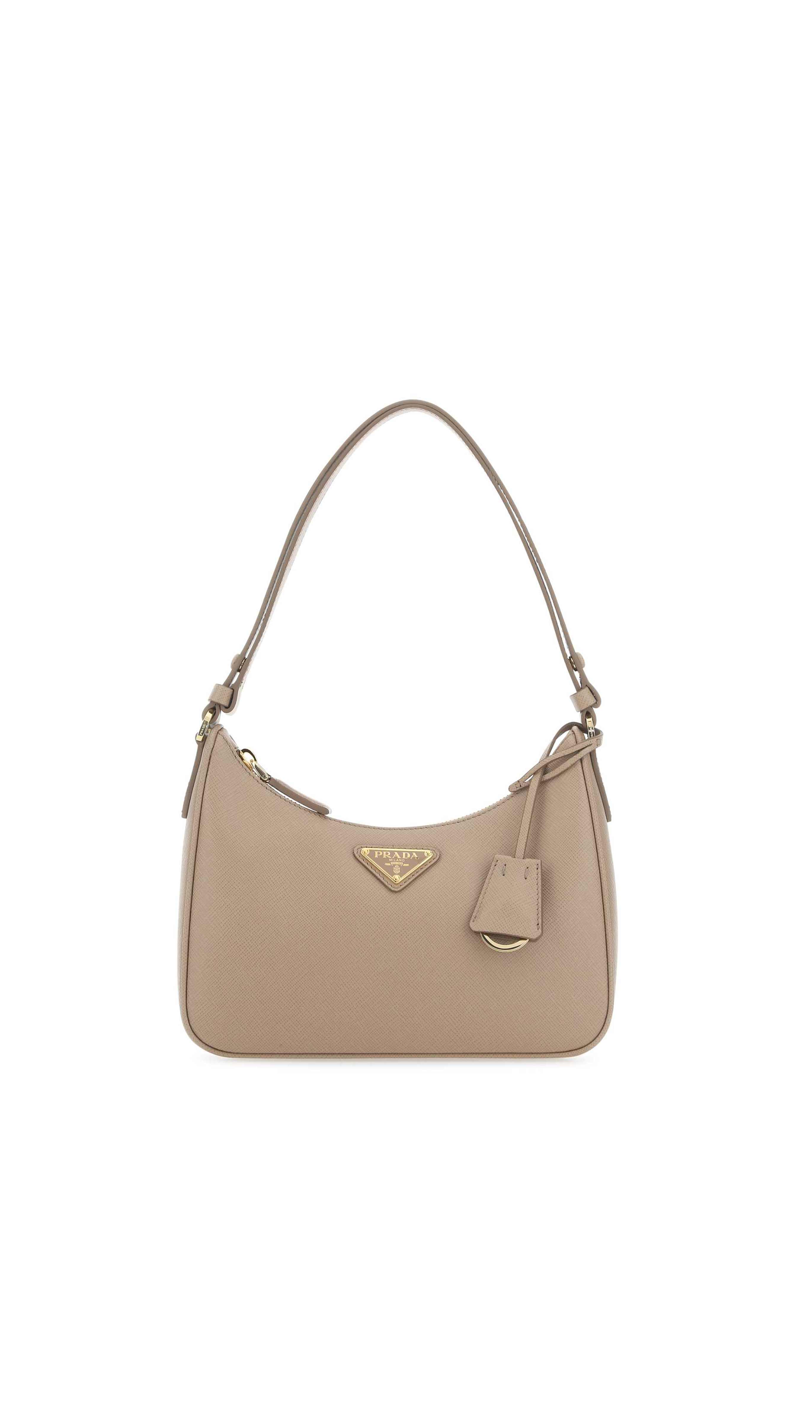 Saffiano Leather Mini-bag - Cameo Beige