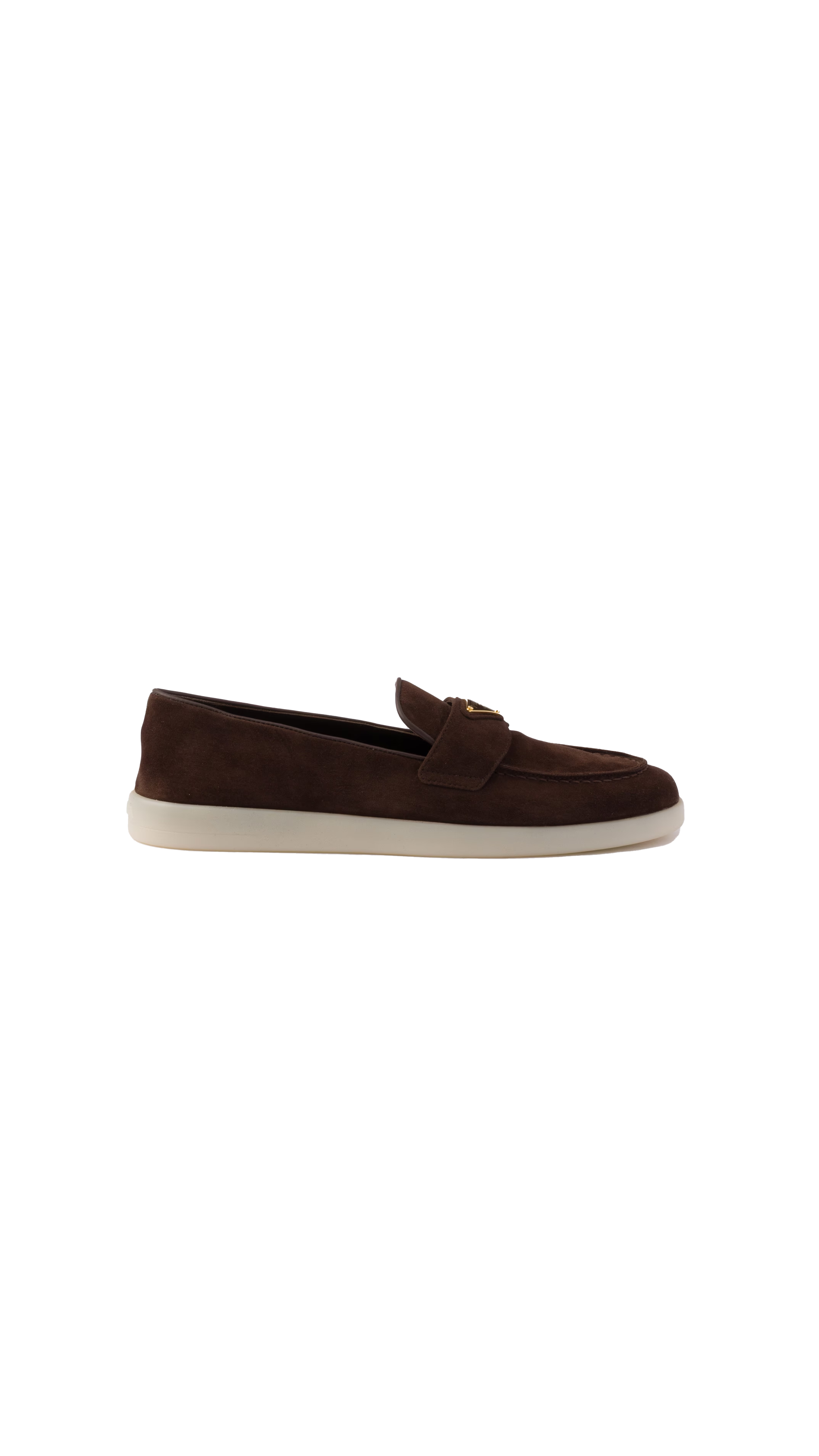 Suede Loafers - Dark Brown