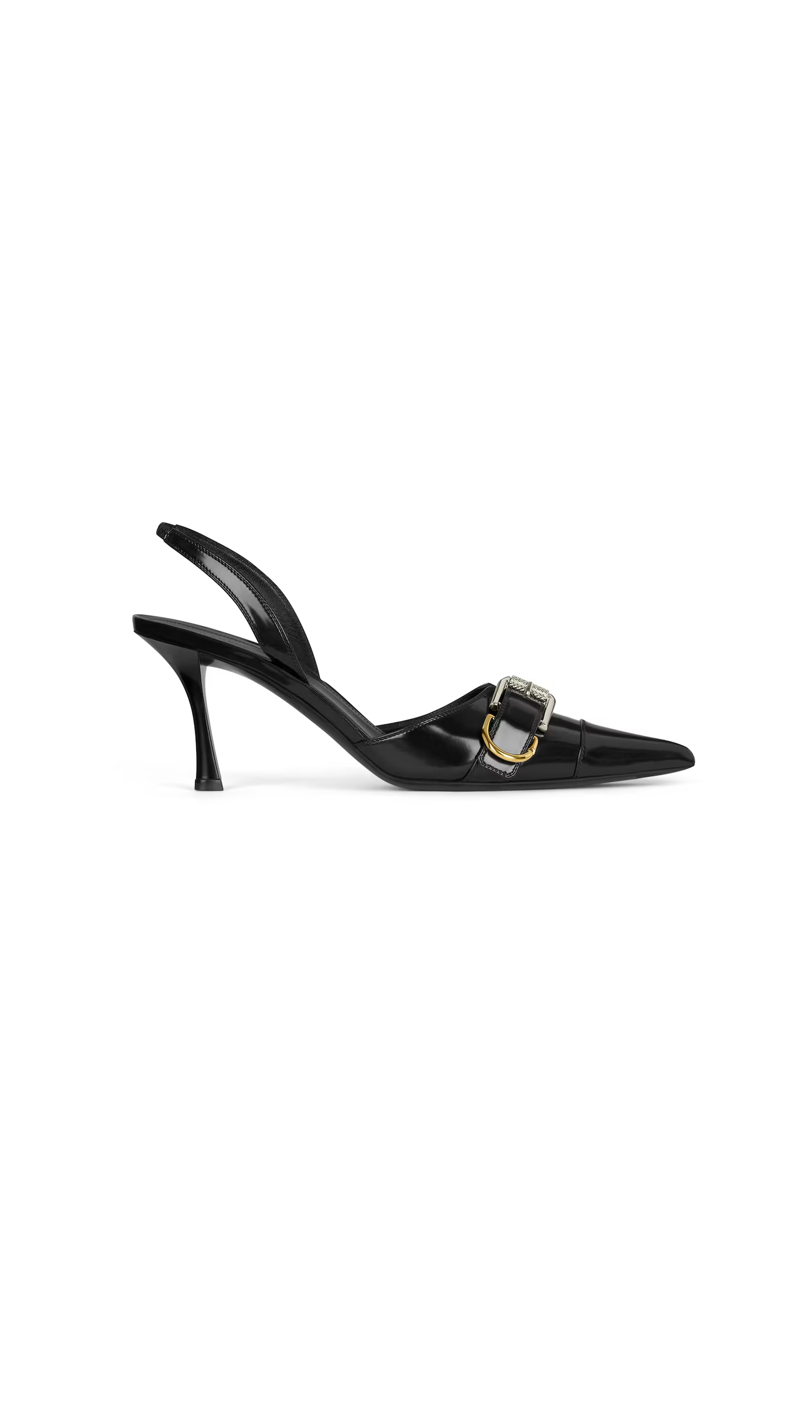 Voyou Slingback Pumps - Blsck