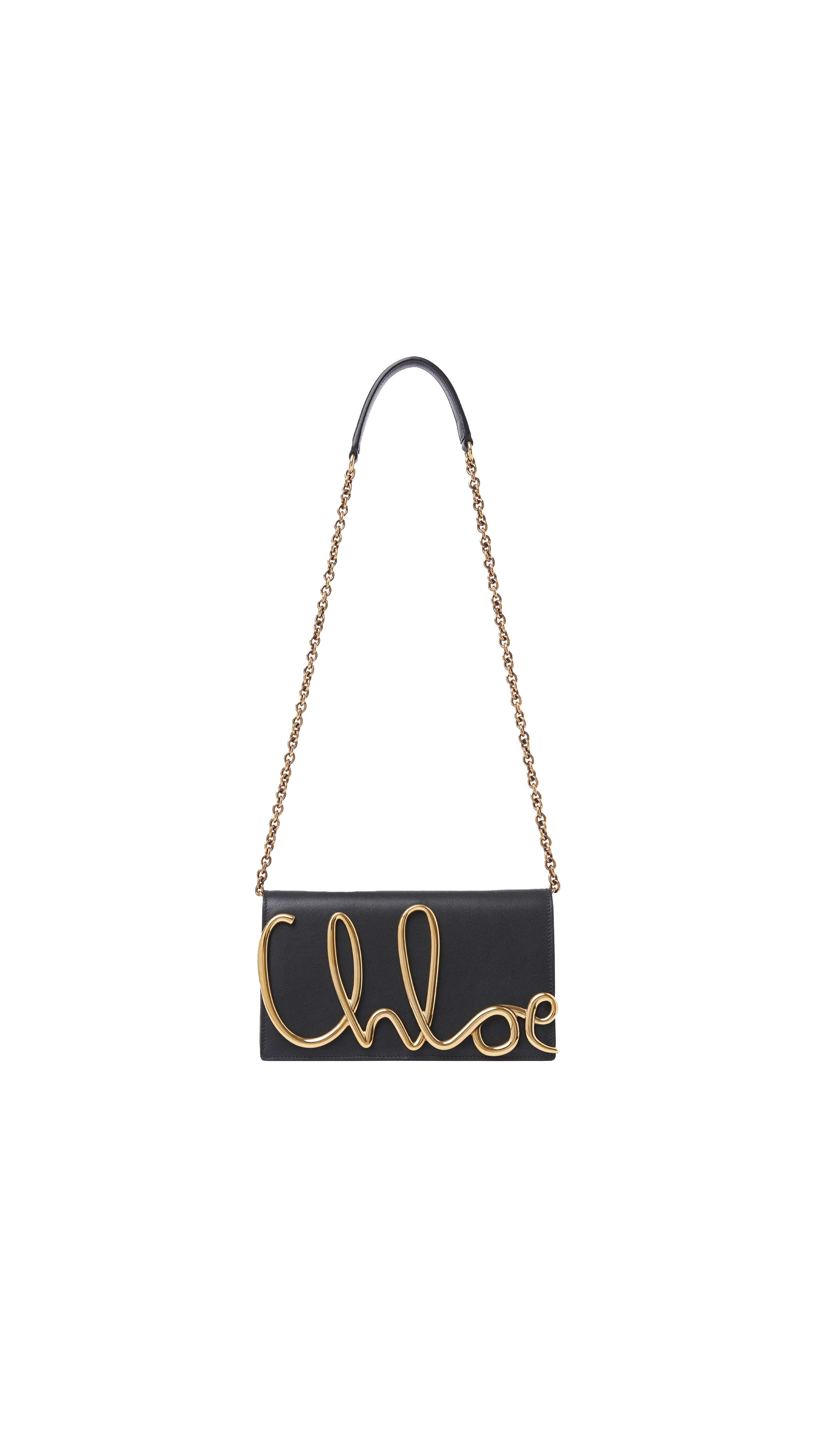 The Chloé Iconic Crossbody Bag In Soft Leather - Black