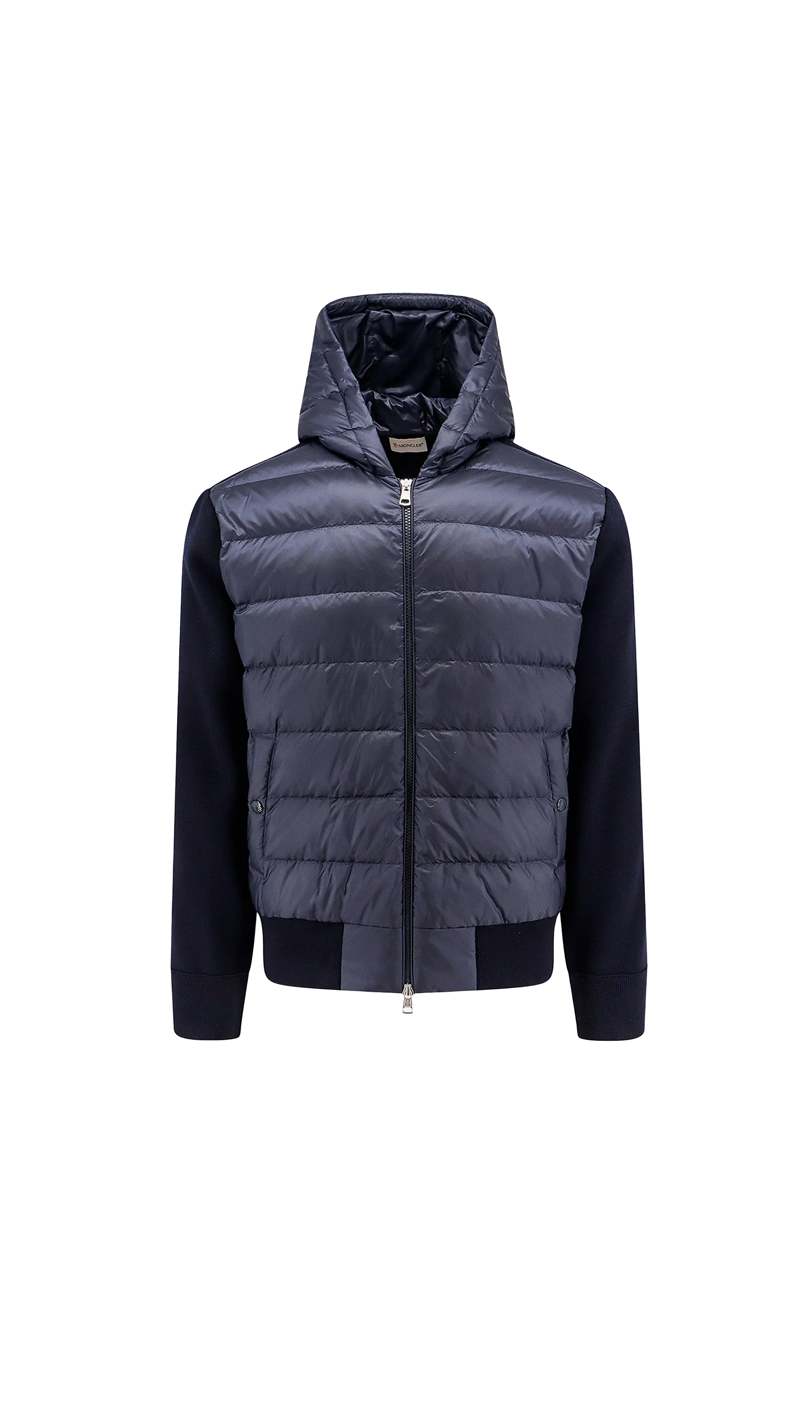 Short Down Jacket - Blue