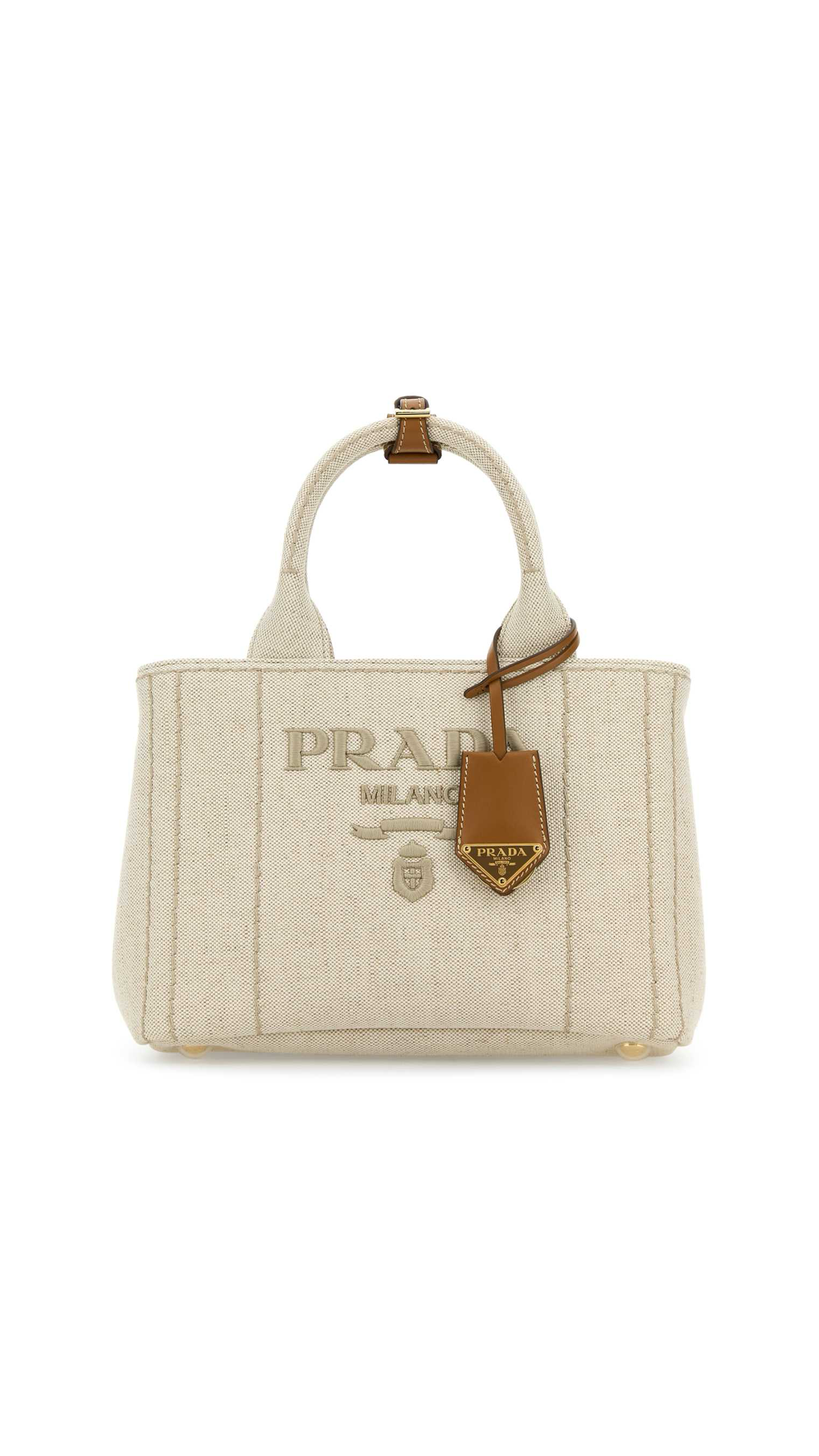 Linen Shopping Bag - Beige