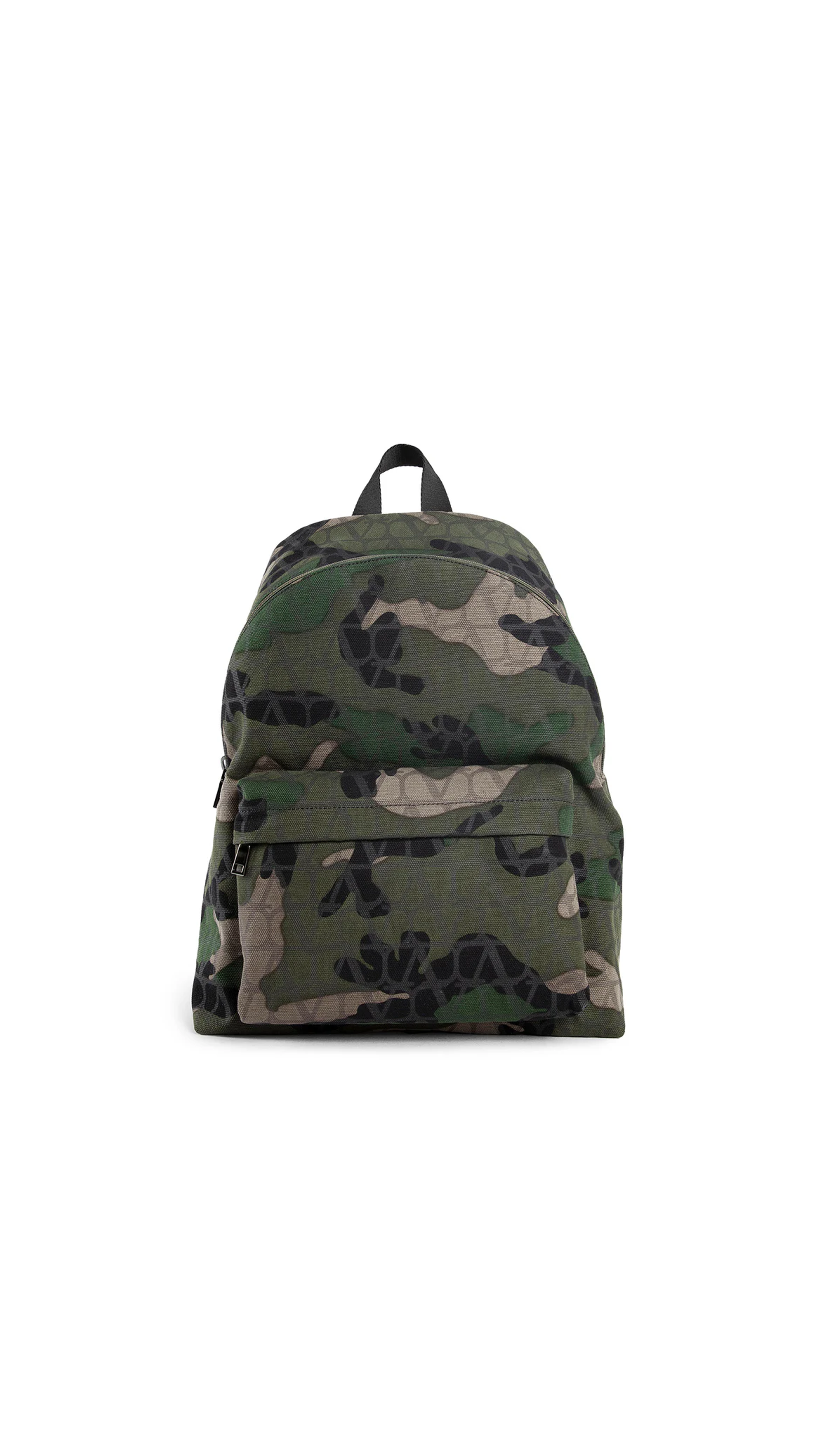 Camo Jacquard Backpack - Army Green