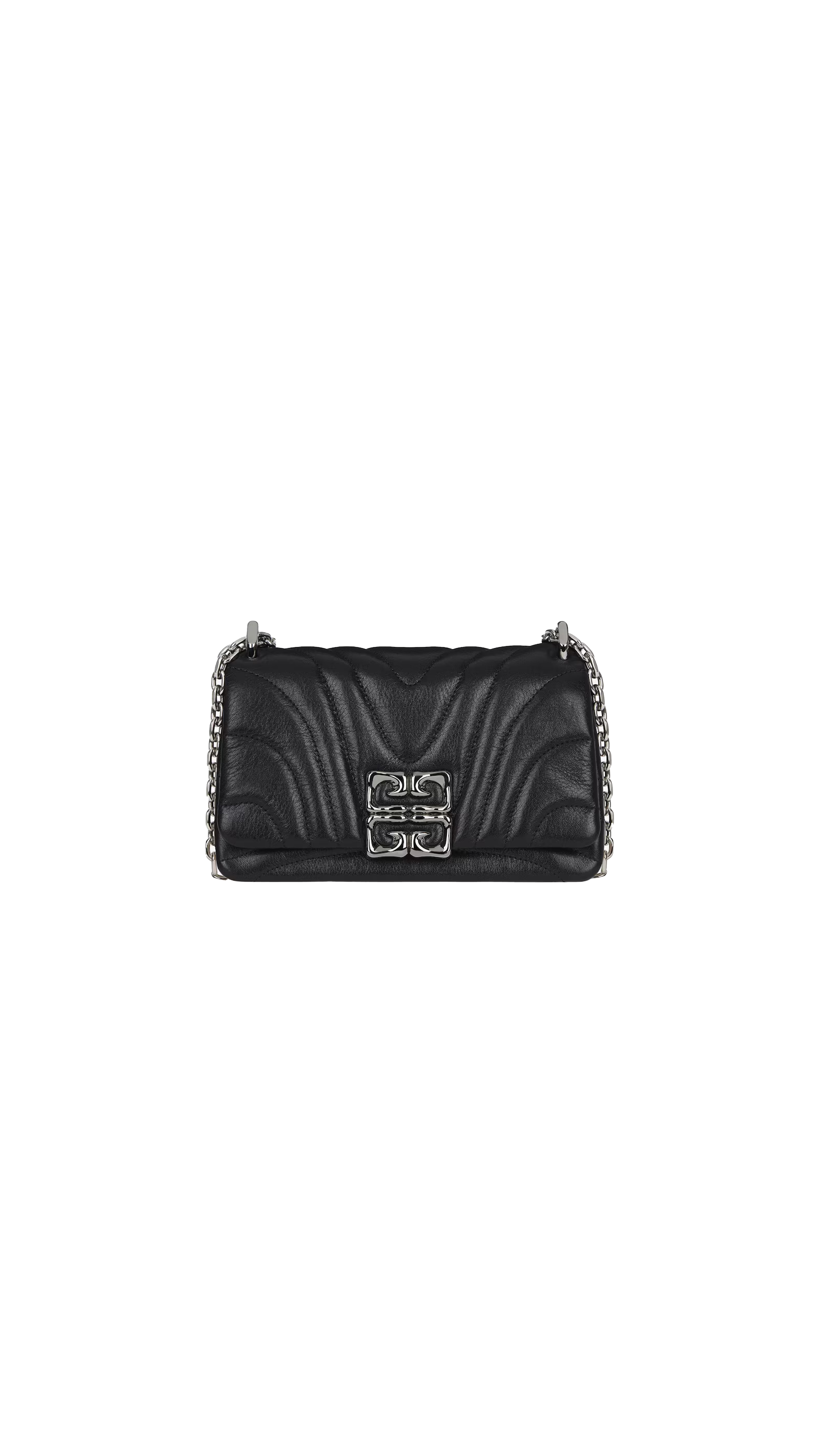 Small 4g Soft Bag In Quilted Leather - Black