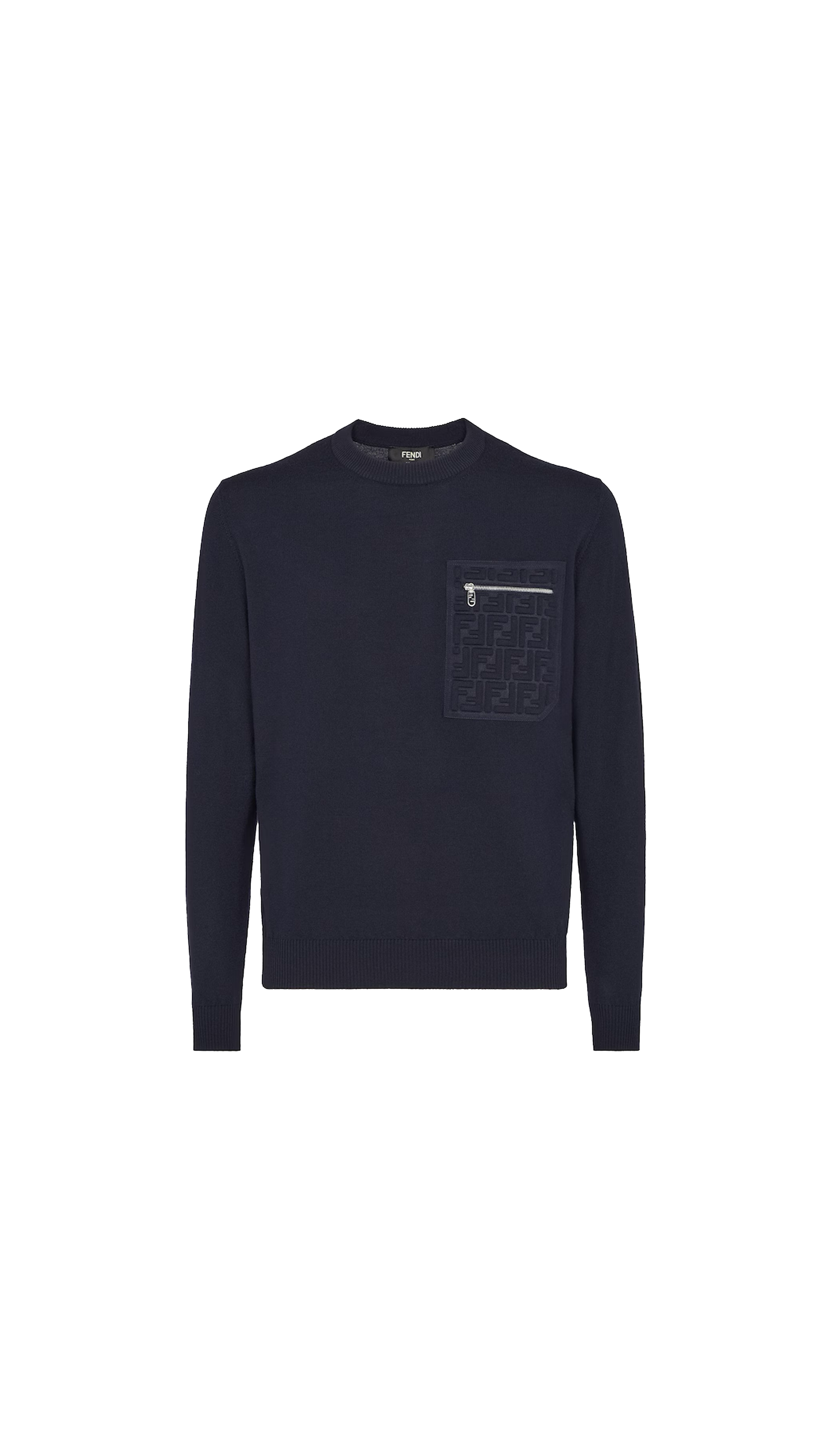 Wool Pullover - Blue