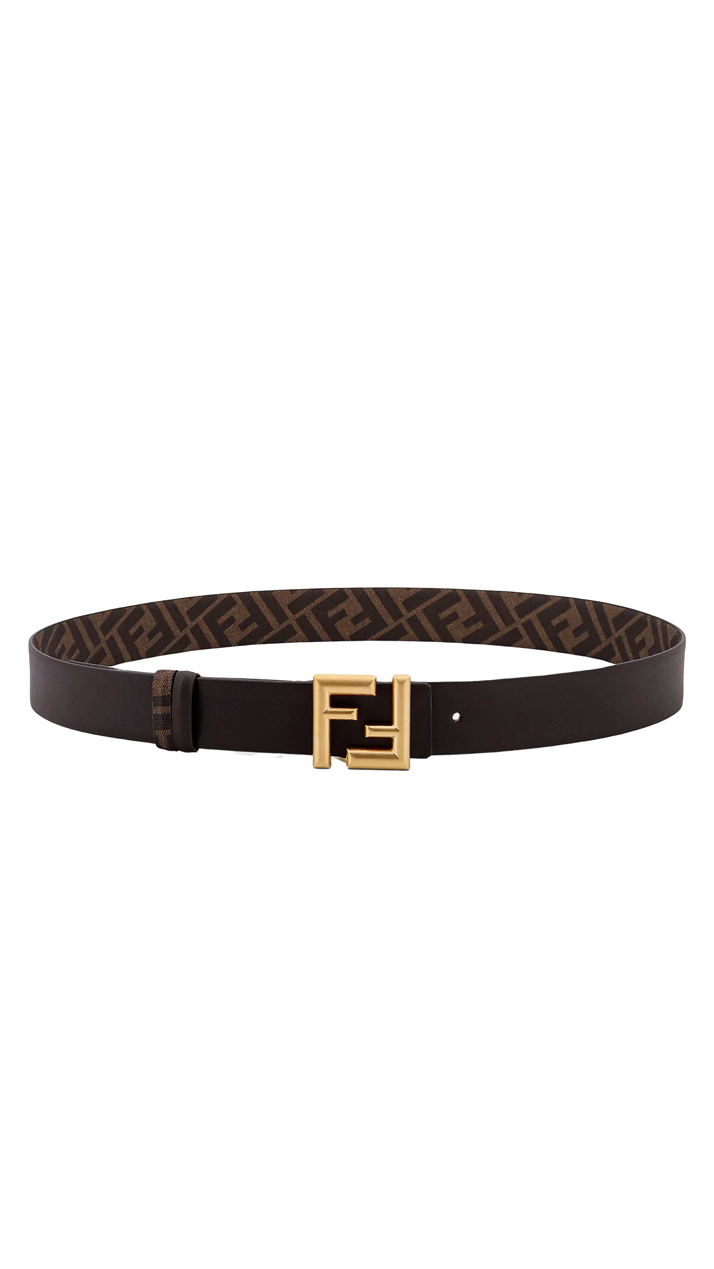 FF Rounded Belt - Brown