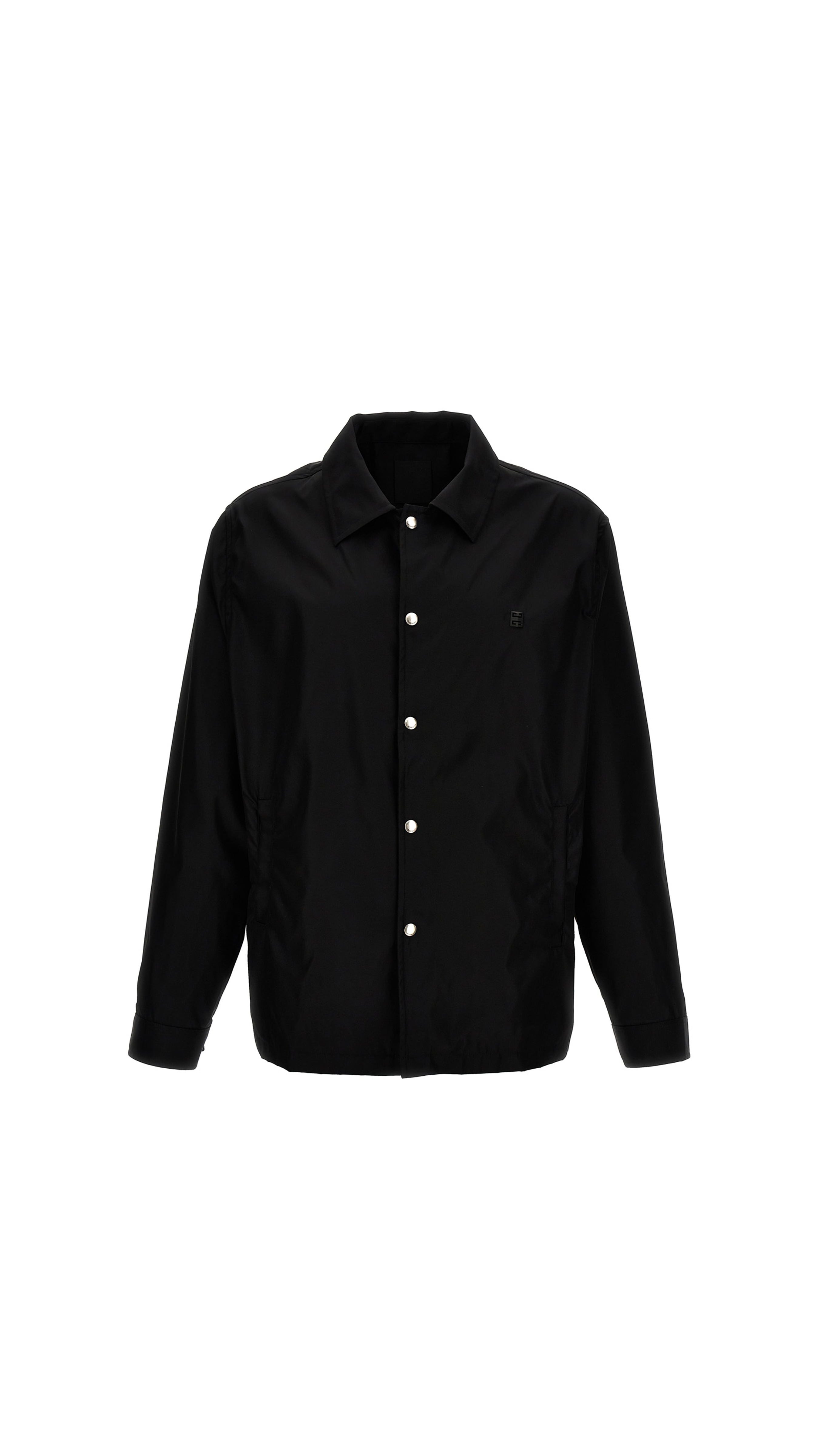 Overshirt With 4g Detail - Black