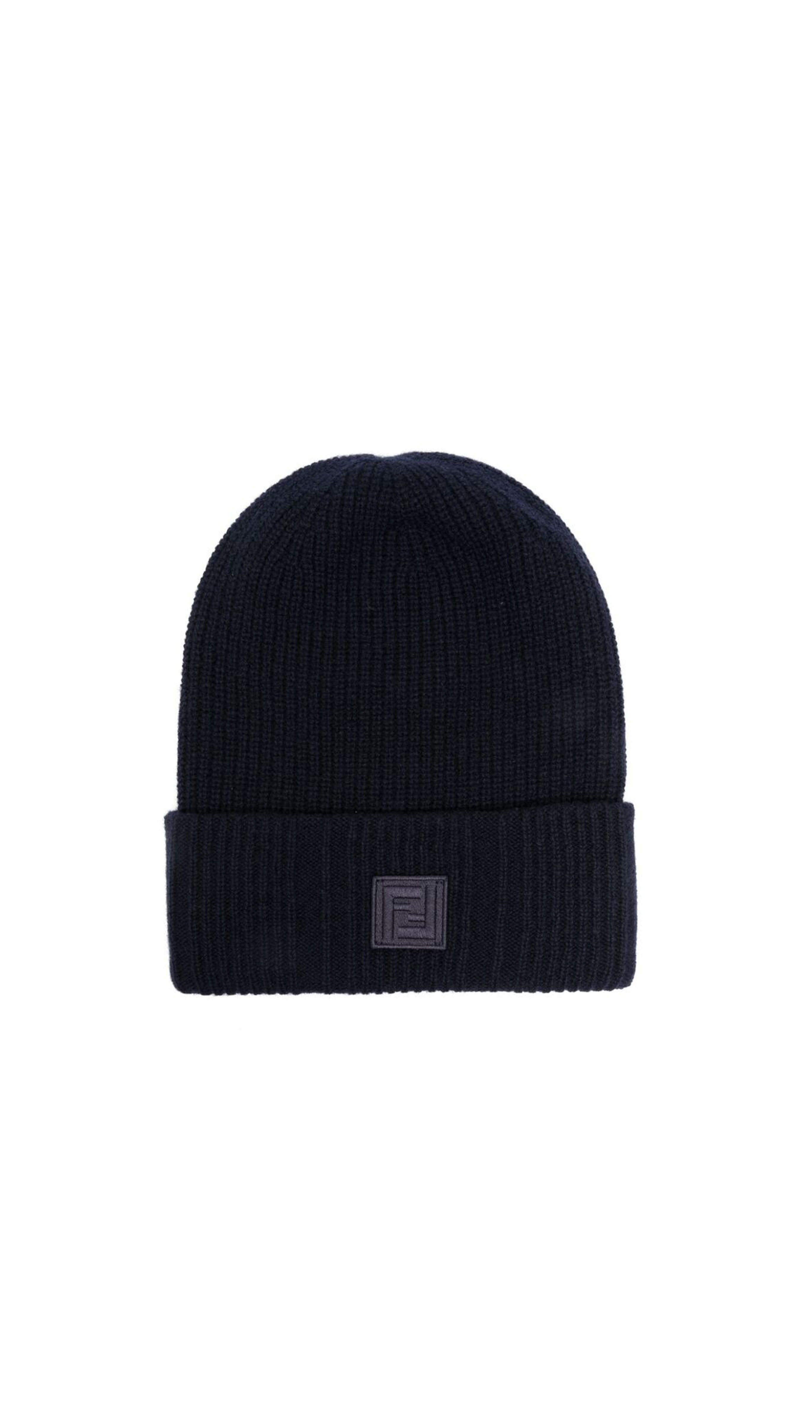 Wool And Cashmere Beanie - Black