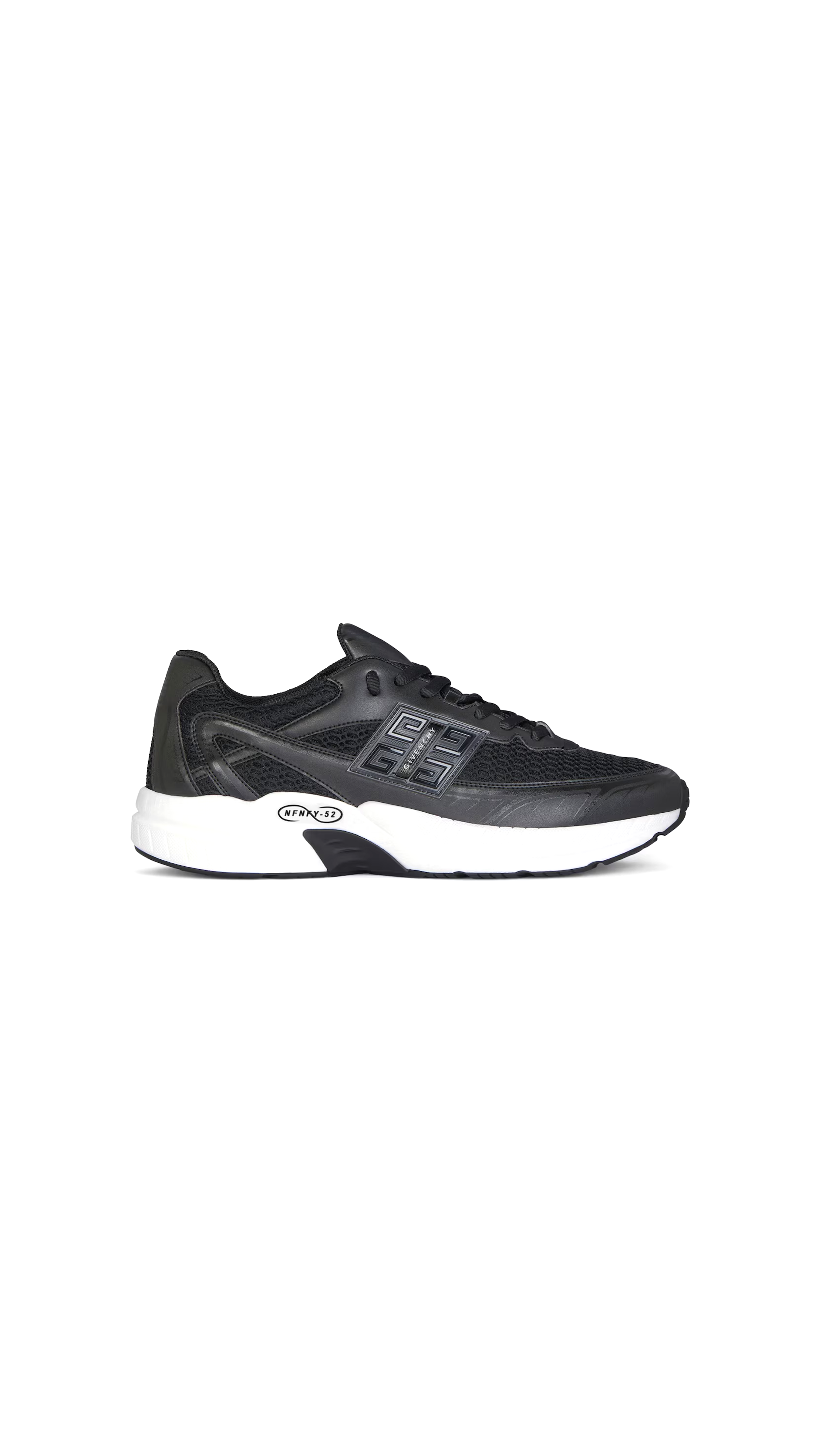 Nfnty-52 Runners In Synthetic Leather And Mesh - Black