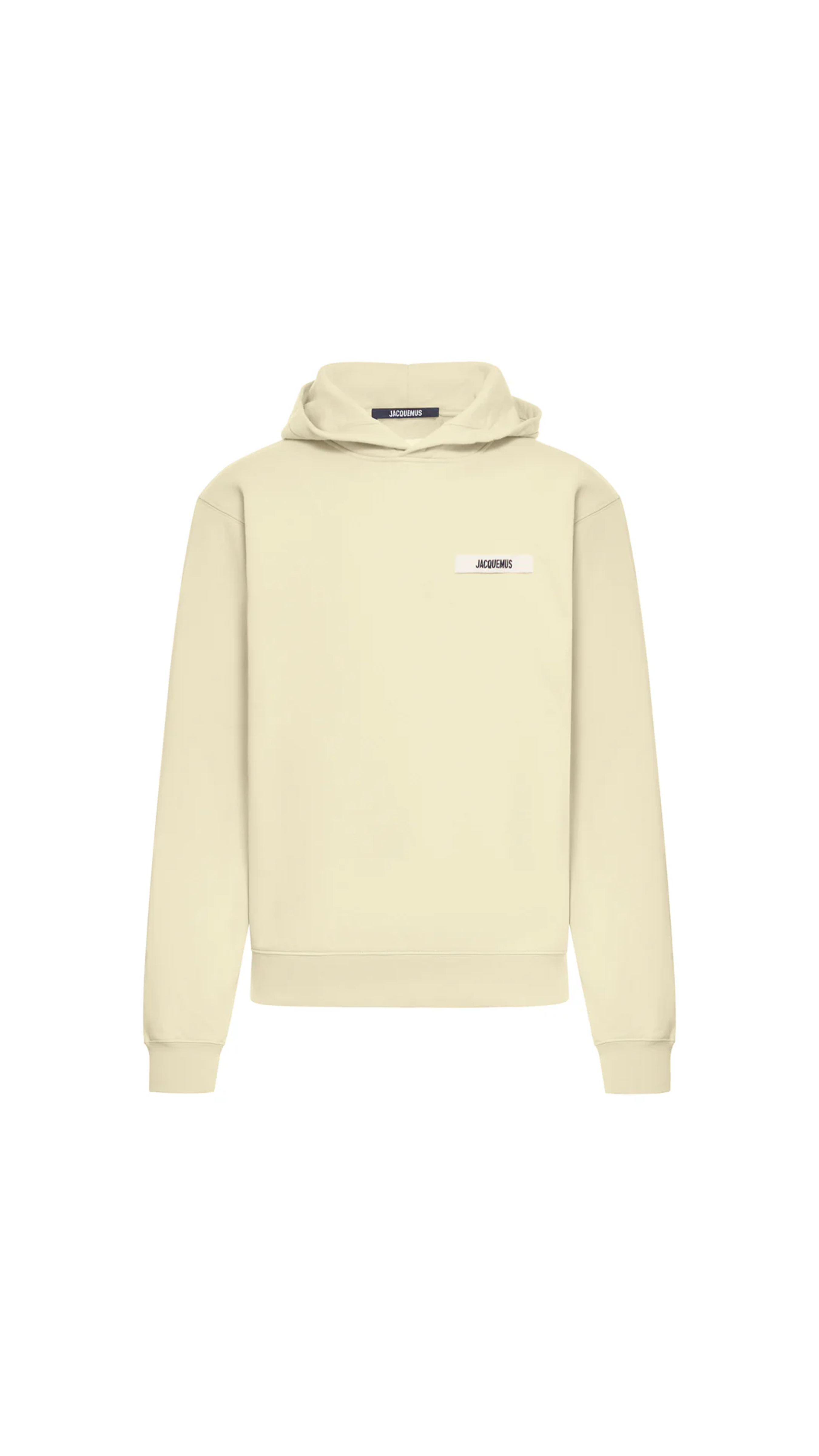 Le Hoodie Gros Grain - Light Yellow