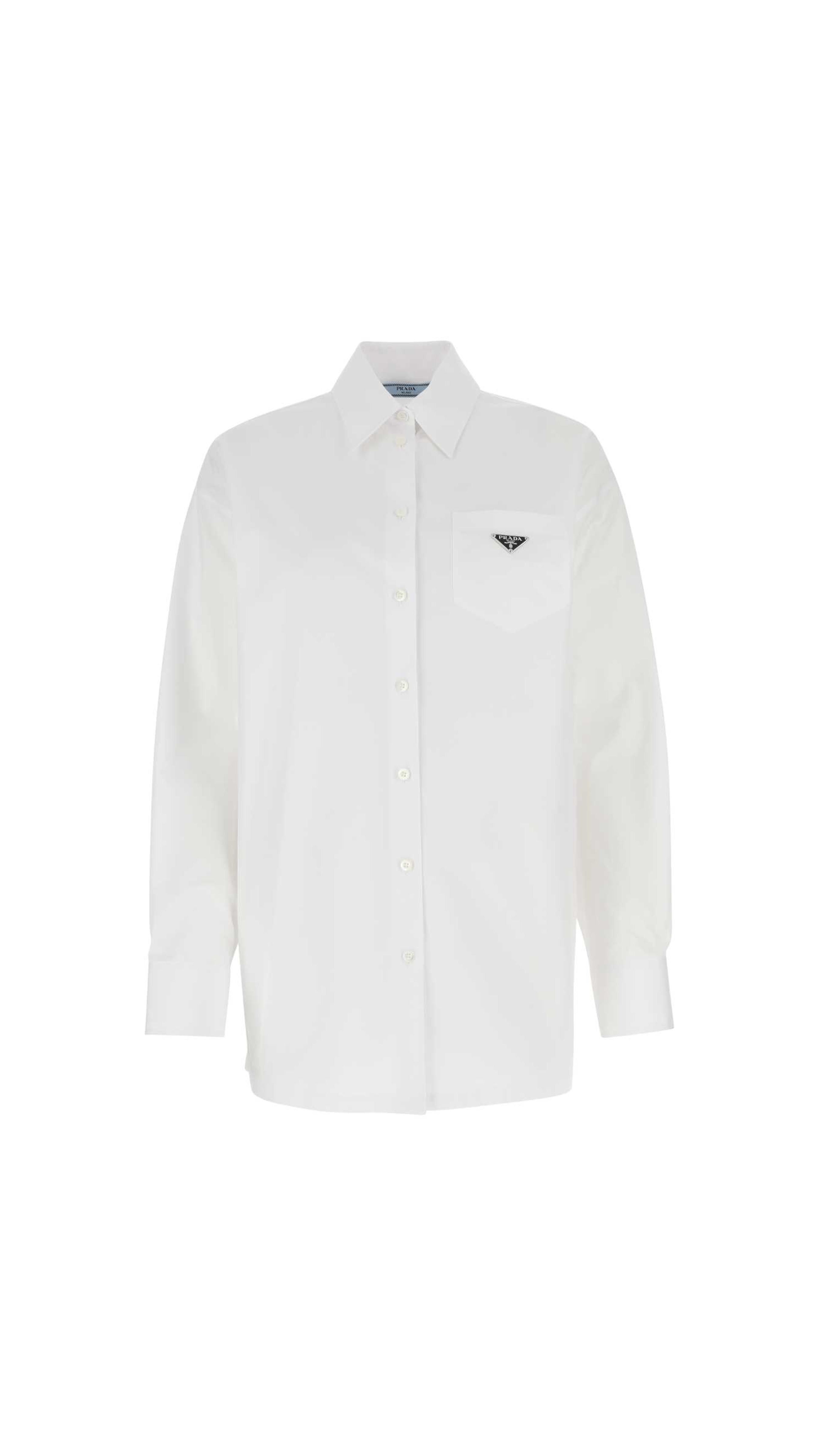 Popline Shirt - White