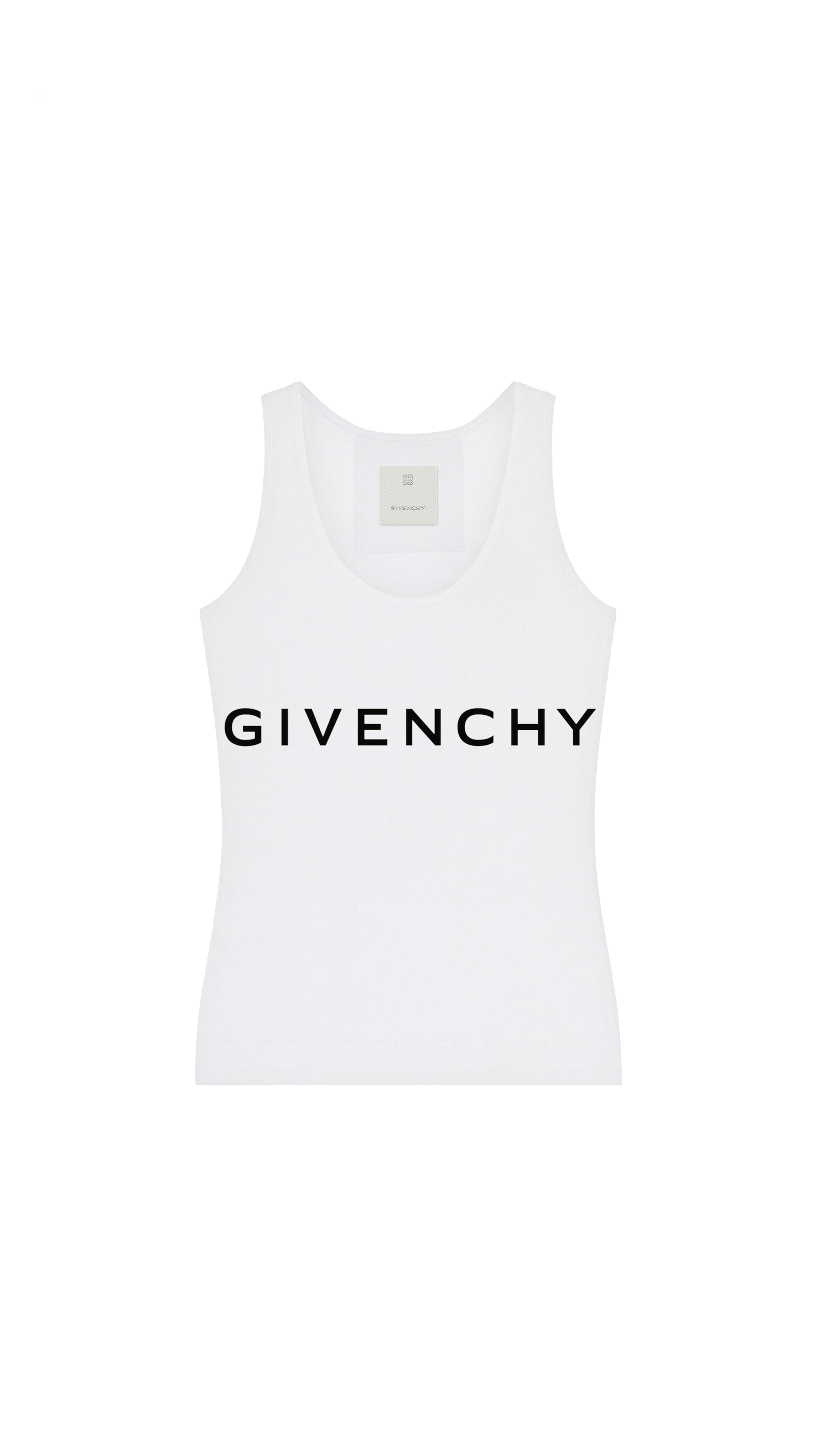 Archetype Slim Fit Tank Top - White