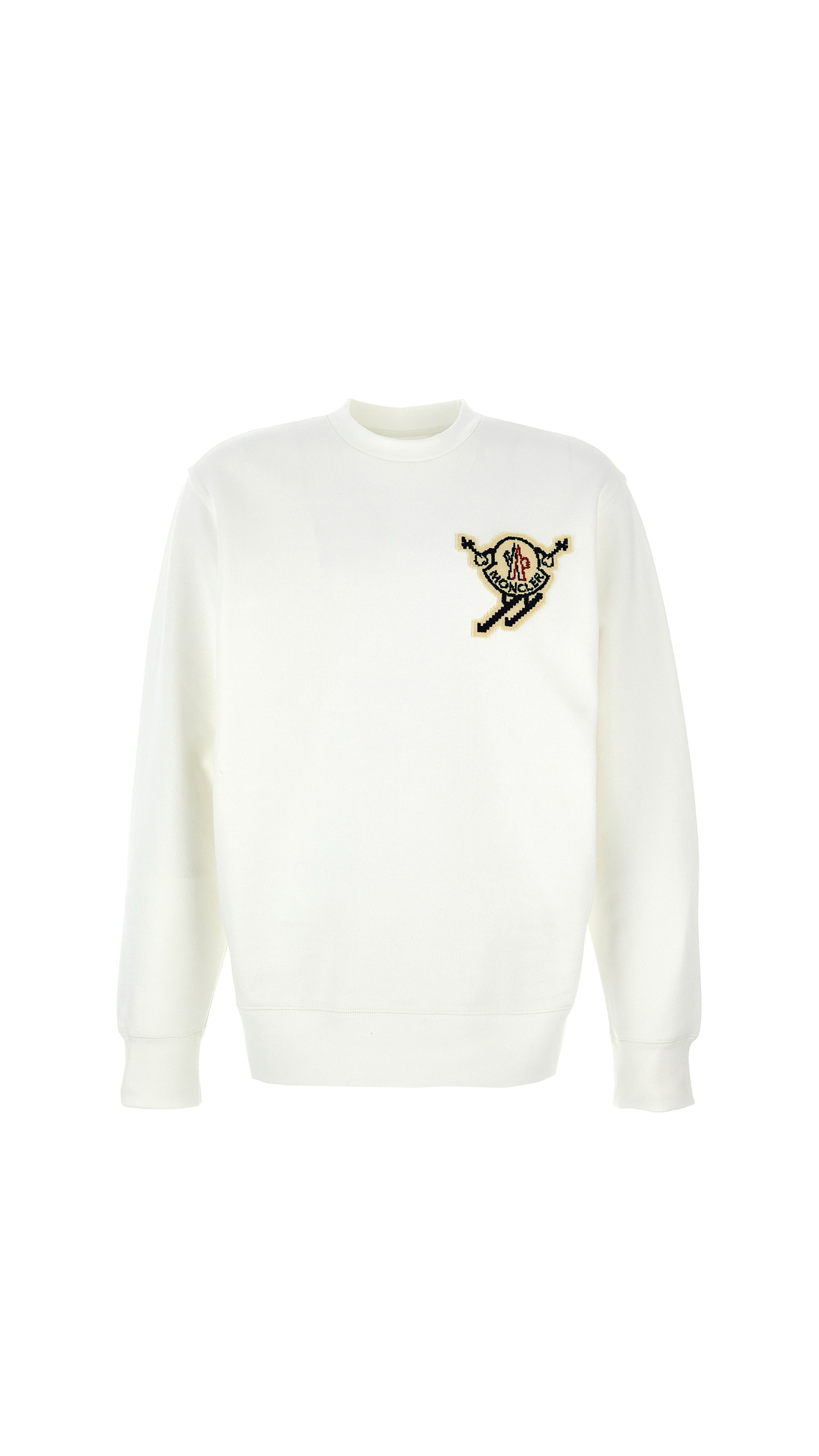 Ski Patch Sweatshirt - White