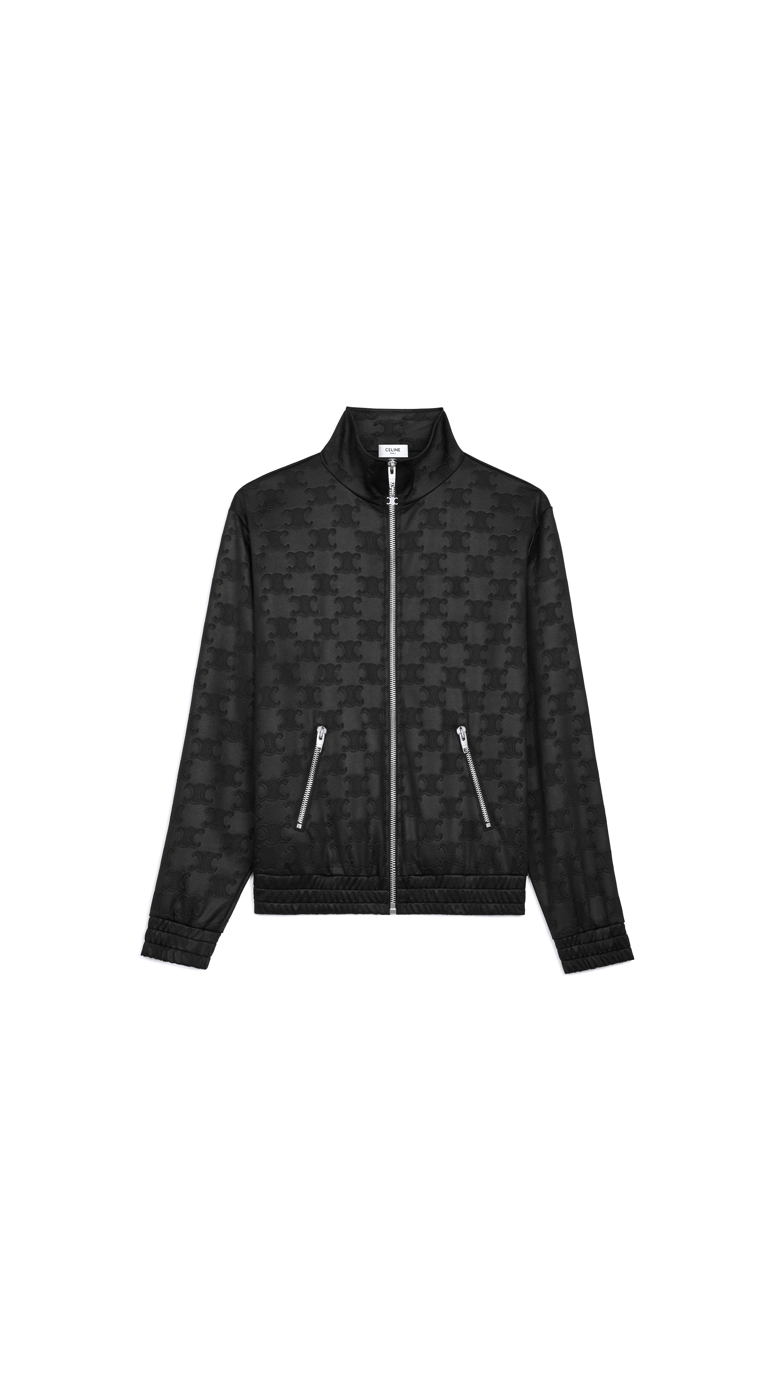 Tracksuit Jacket in Triomphe Jersey - Black