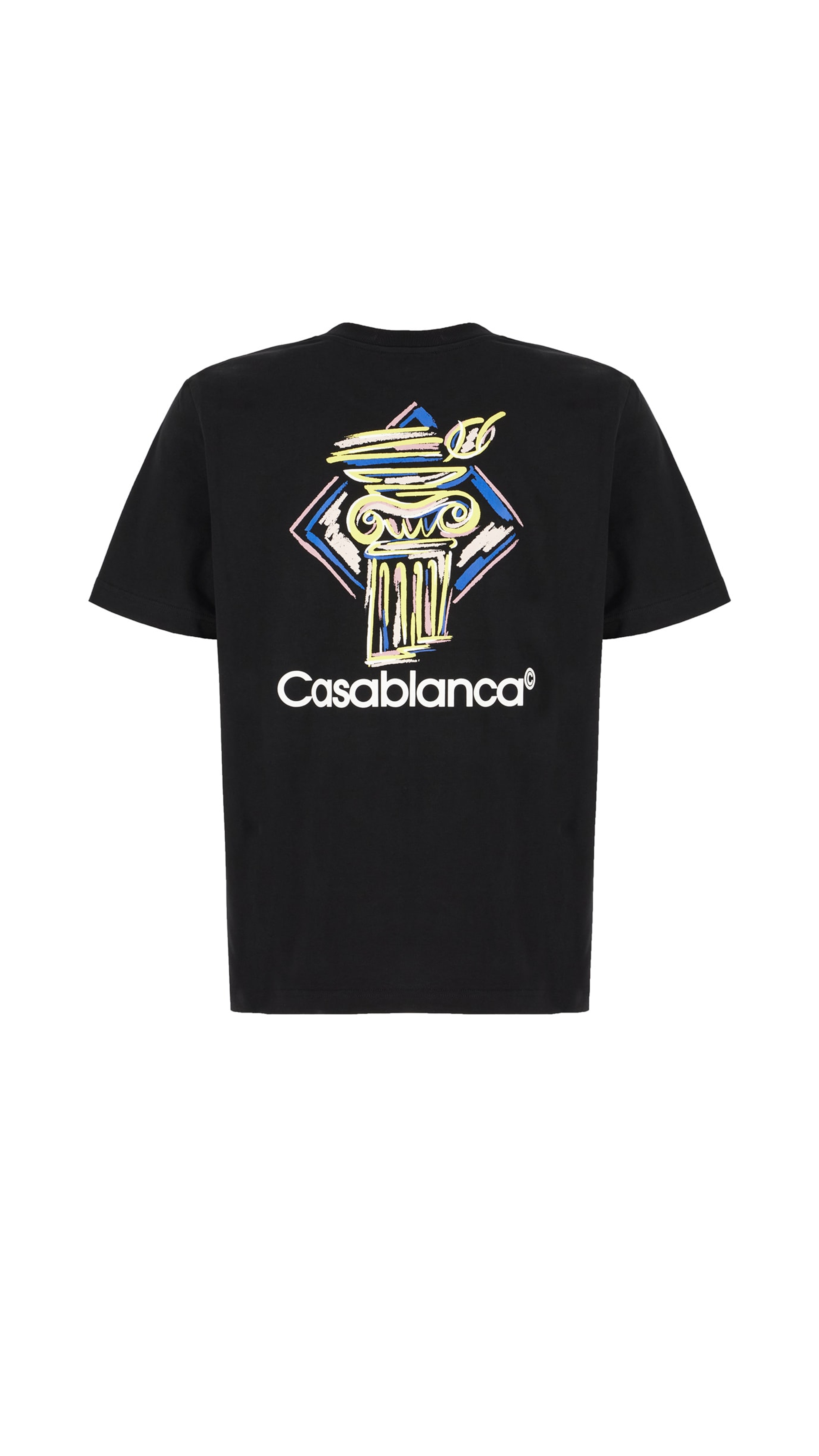 Diamond Column T-Shirt - Black