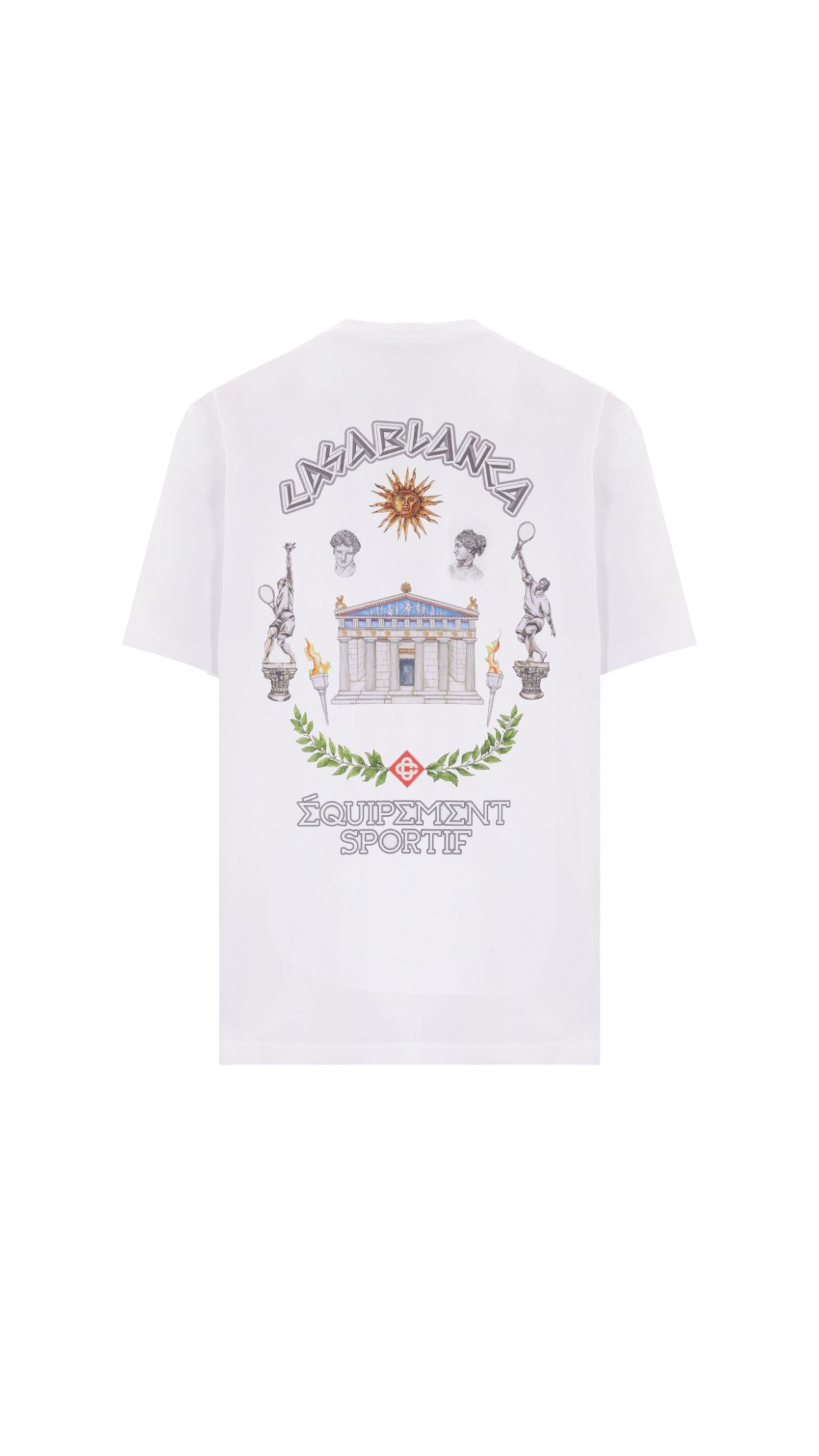 Le Temple Du Sport Organic Cotton - White