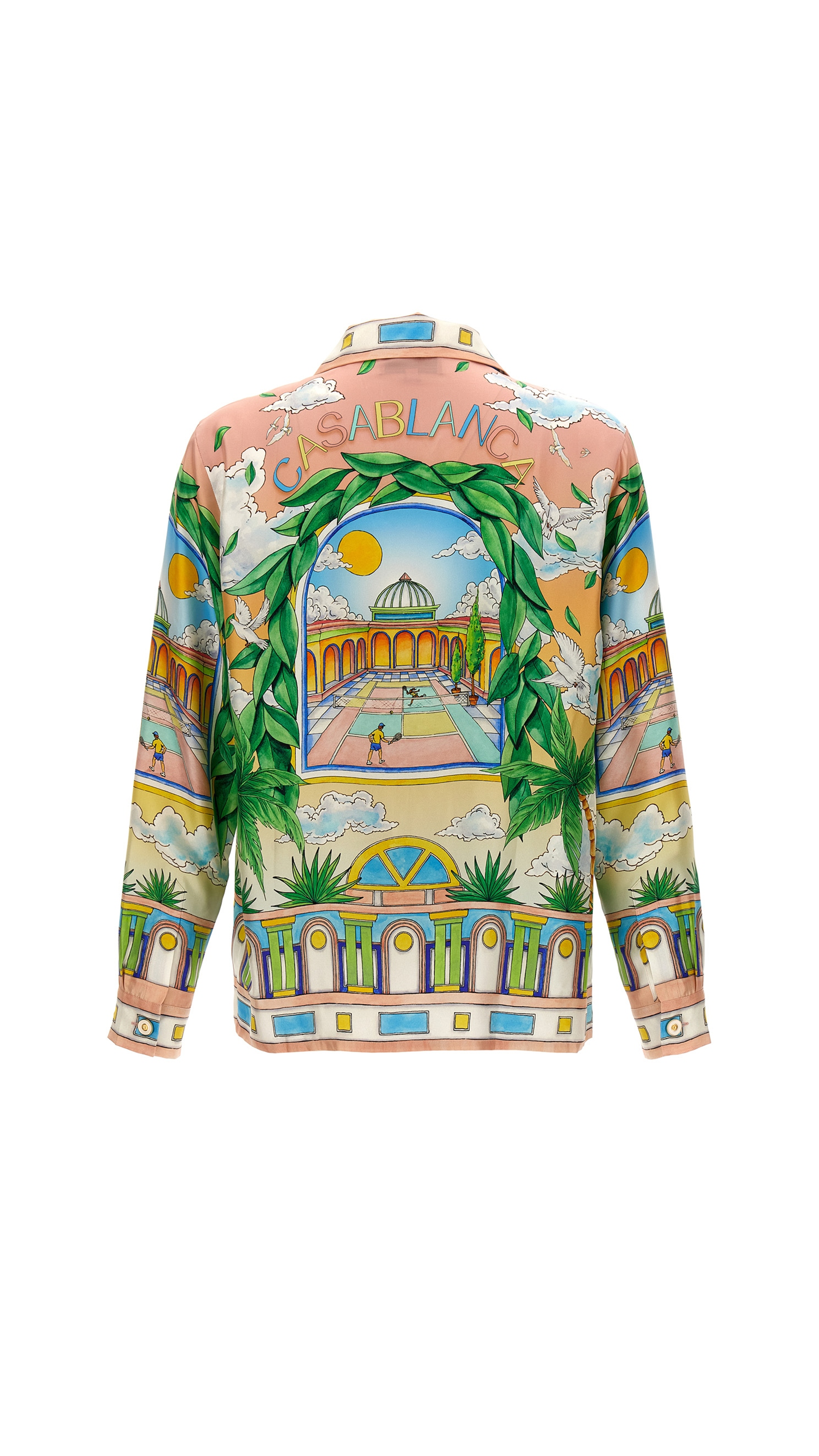 Paysage Ideal Silk Shirt - Multicolor