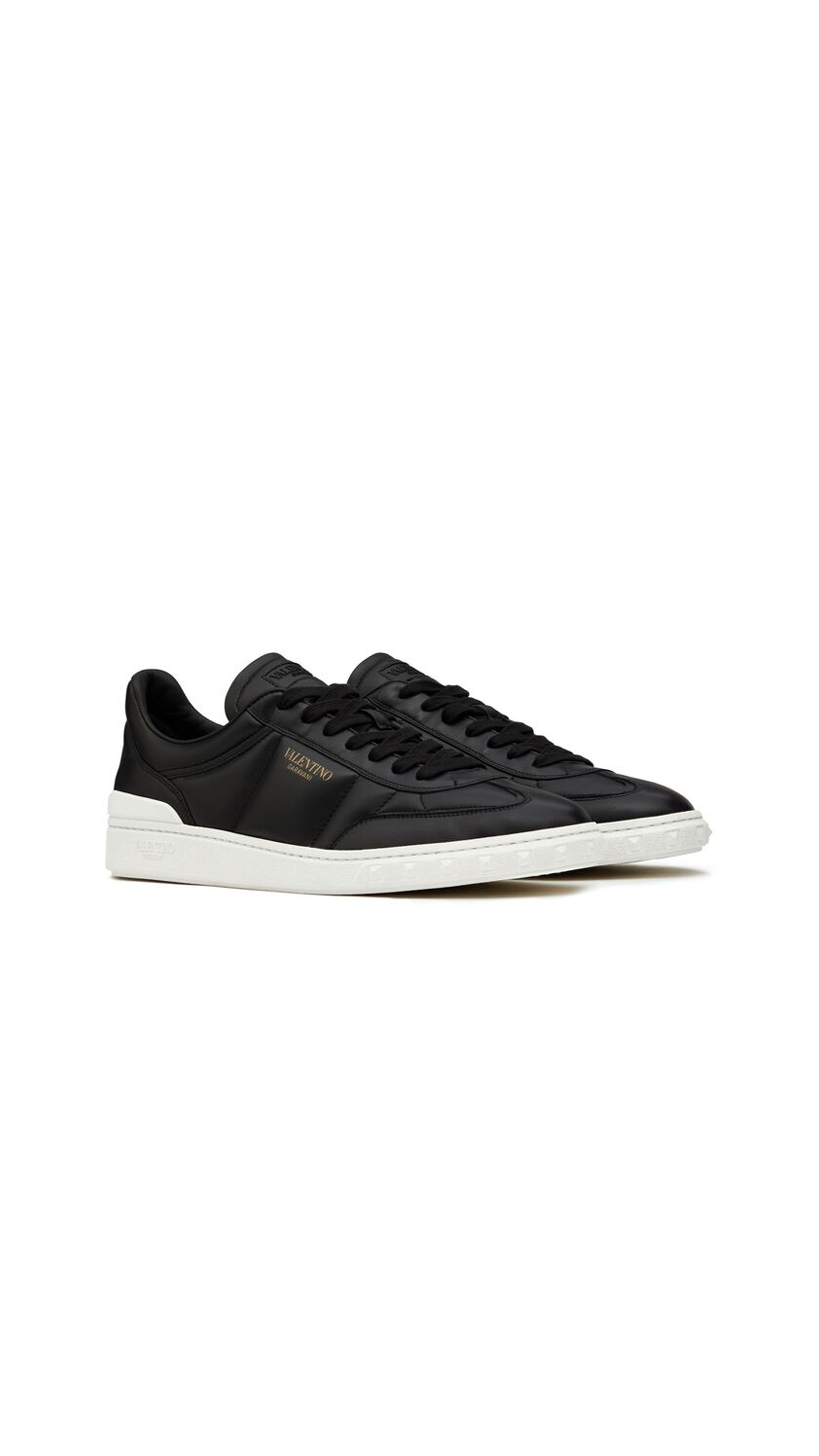 Upvillage Low Top Nappa Leather - Black