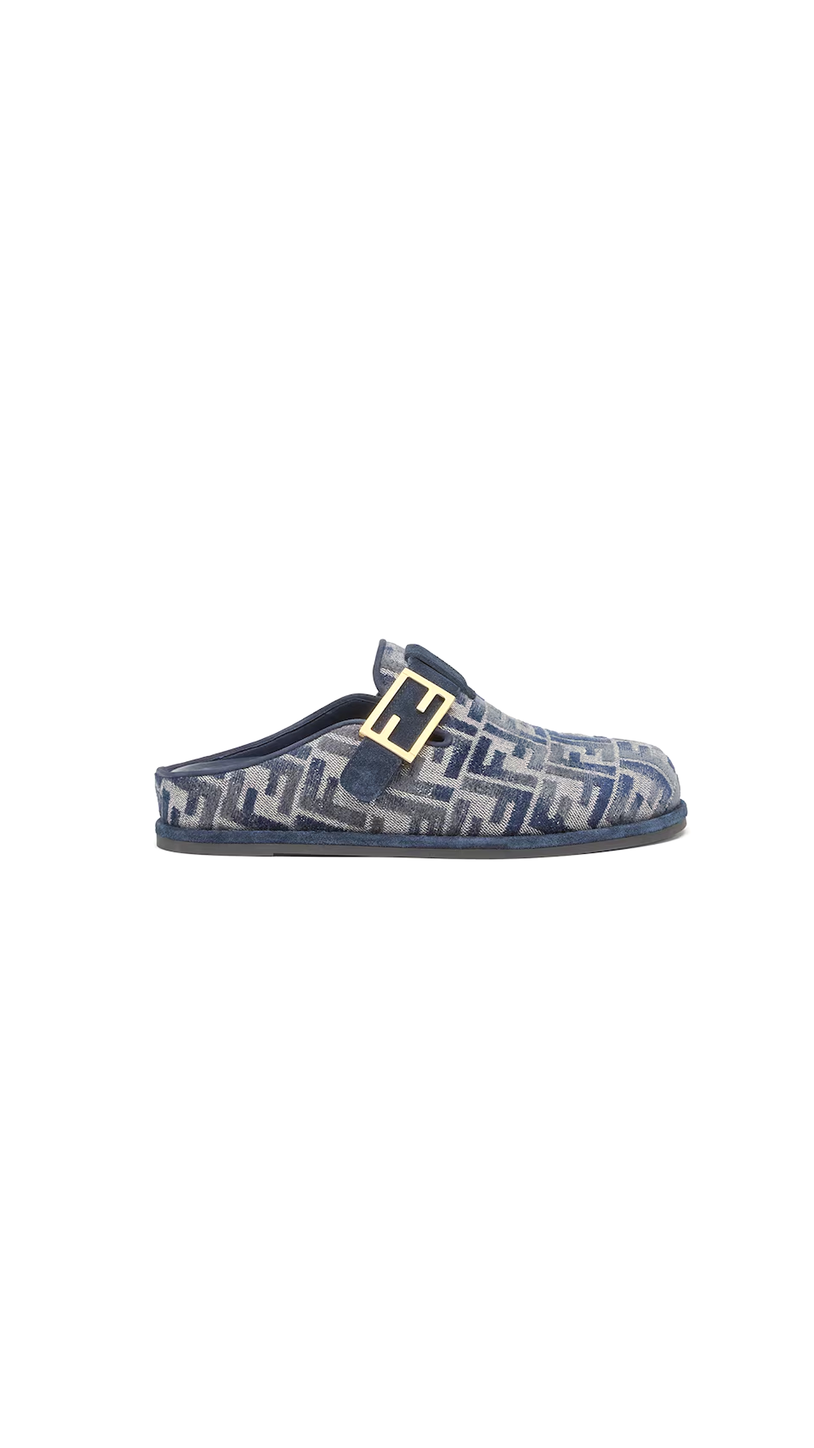 FF Sabot in Denim - Blue