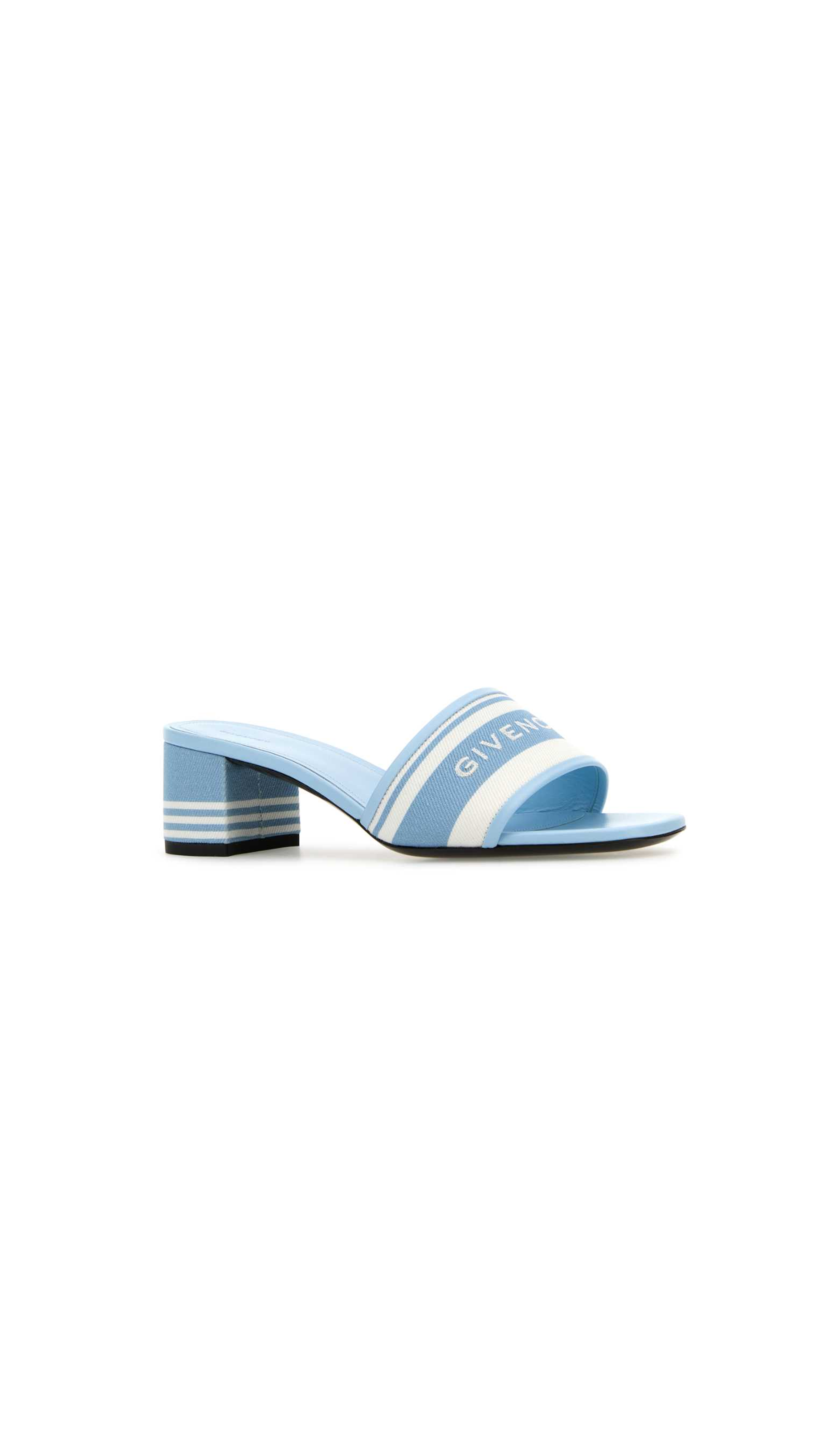 4G Canvas Mules - Light Blue