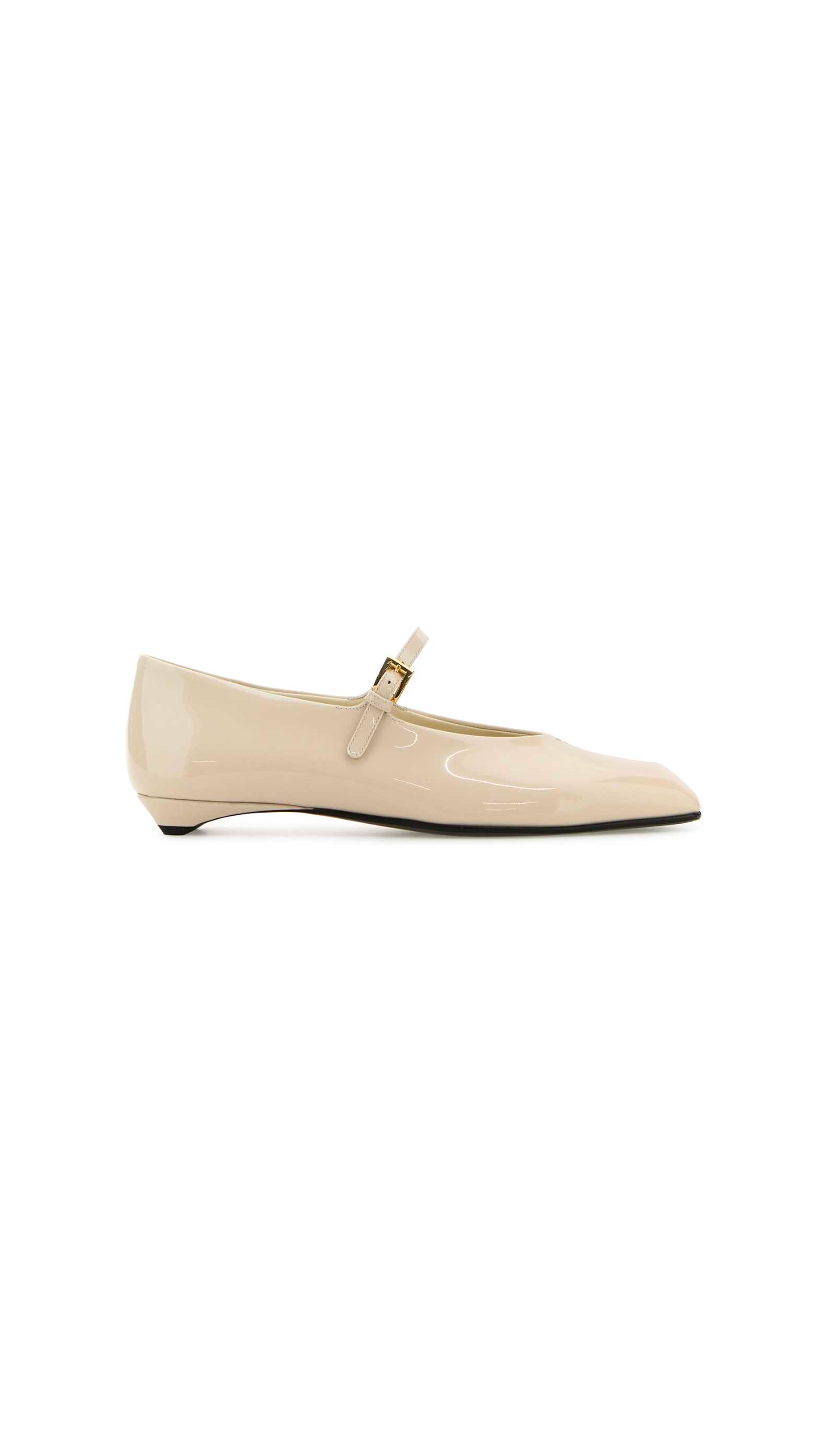 Mary Jane Ballerinas - Ivory