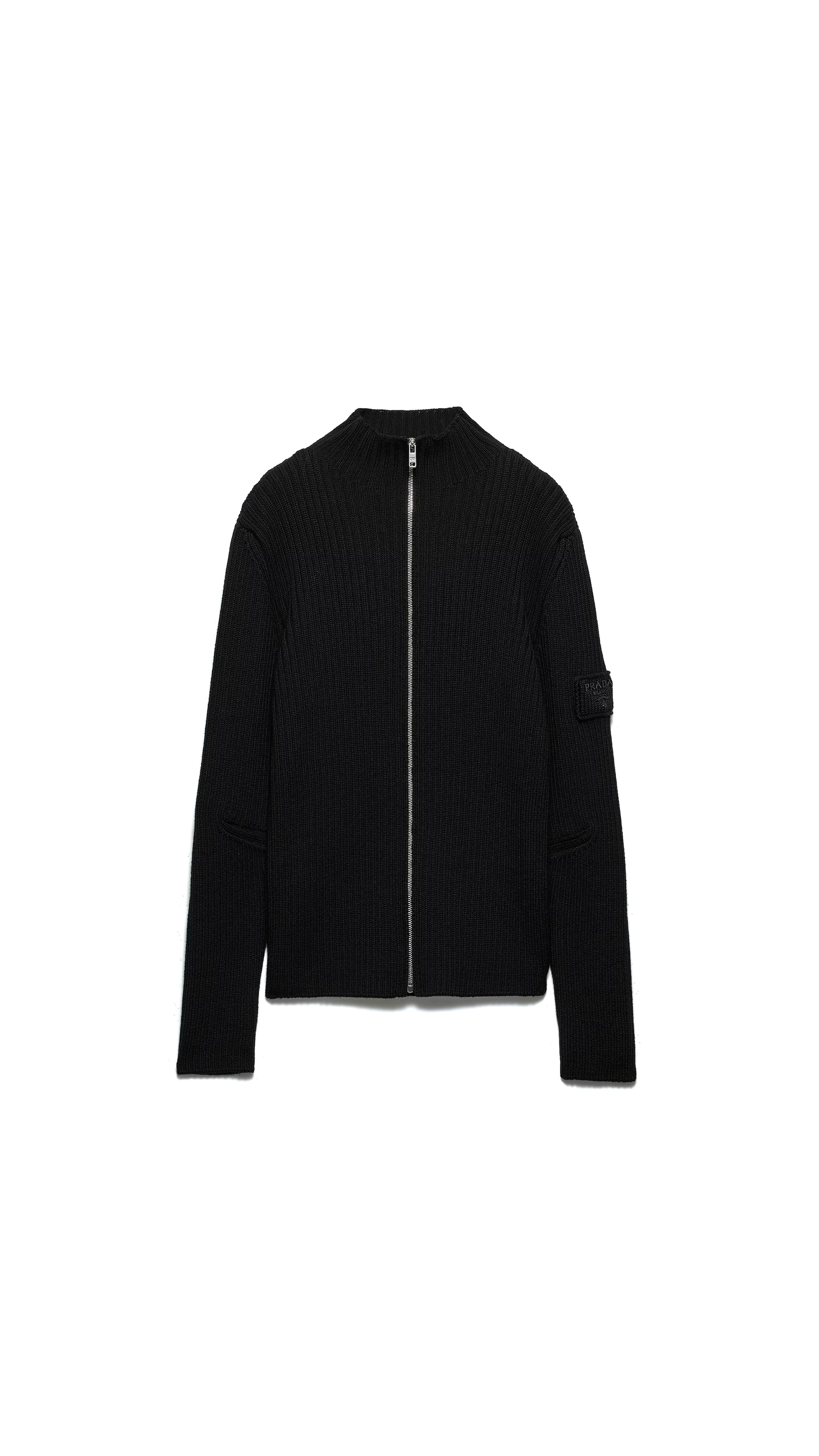 Wool Cardigan - Black