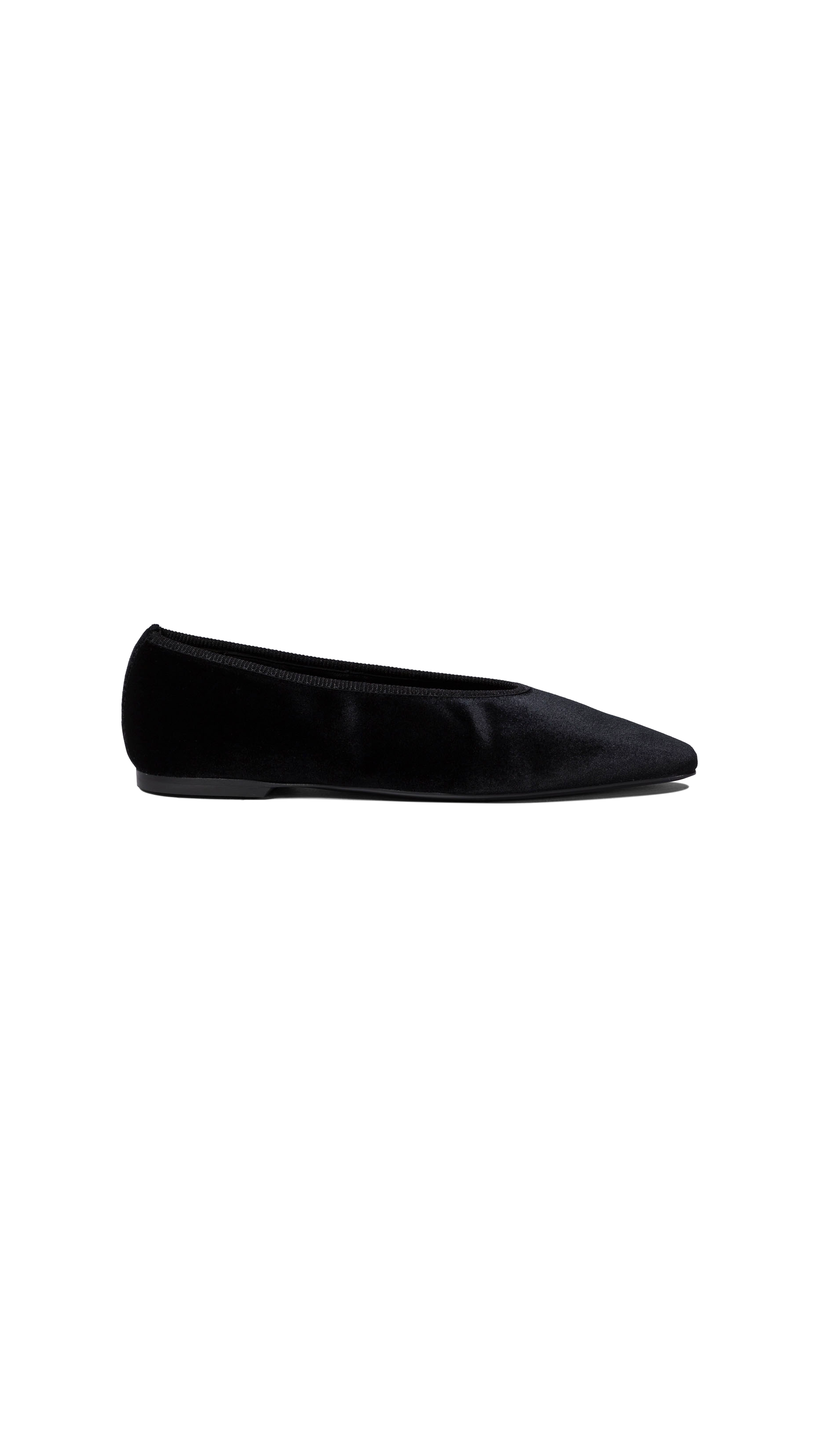 Velvet Ballerinas - Black