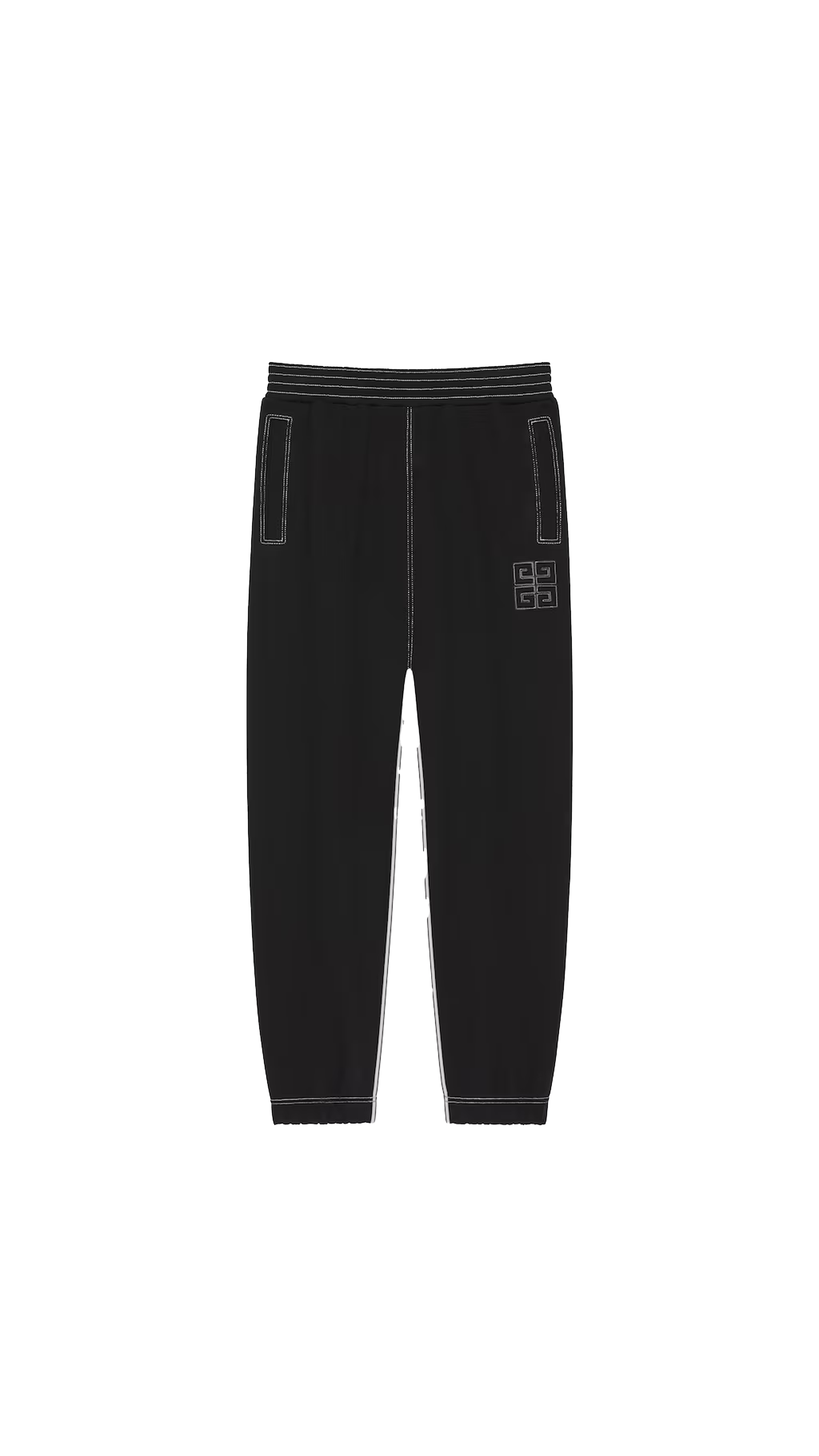 4g Jogger Pants In Fleece - Black