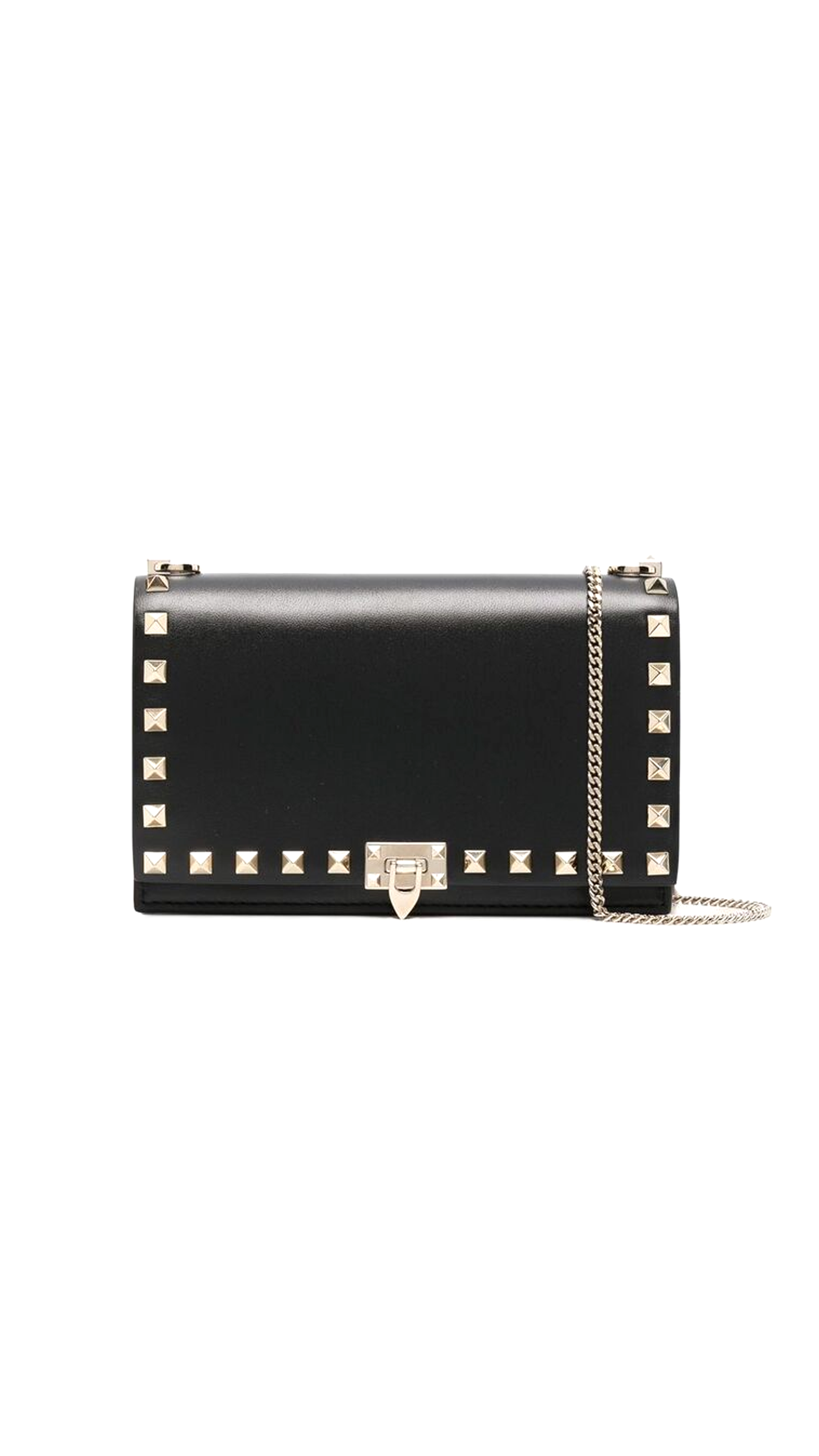 Leather Rockstud - Black