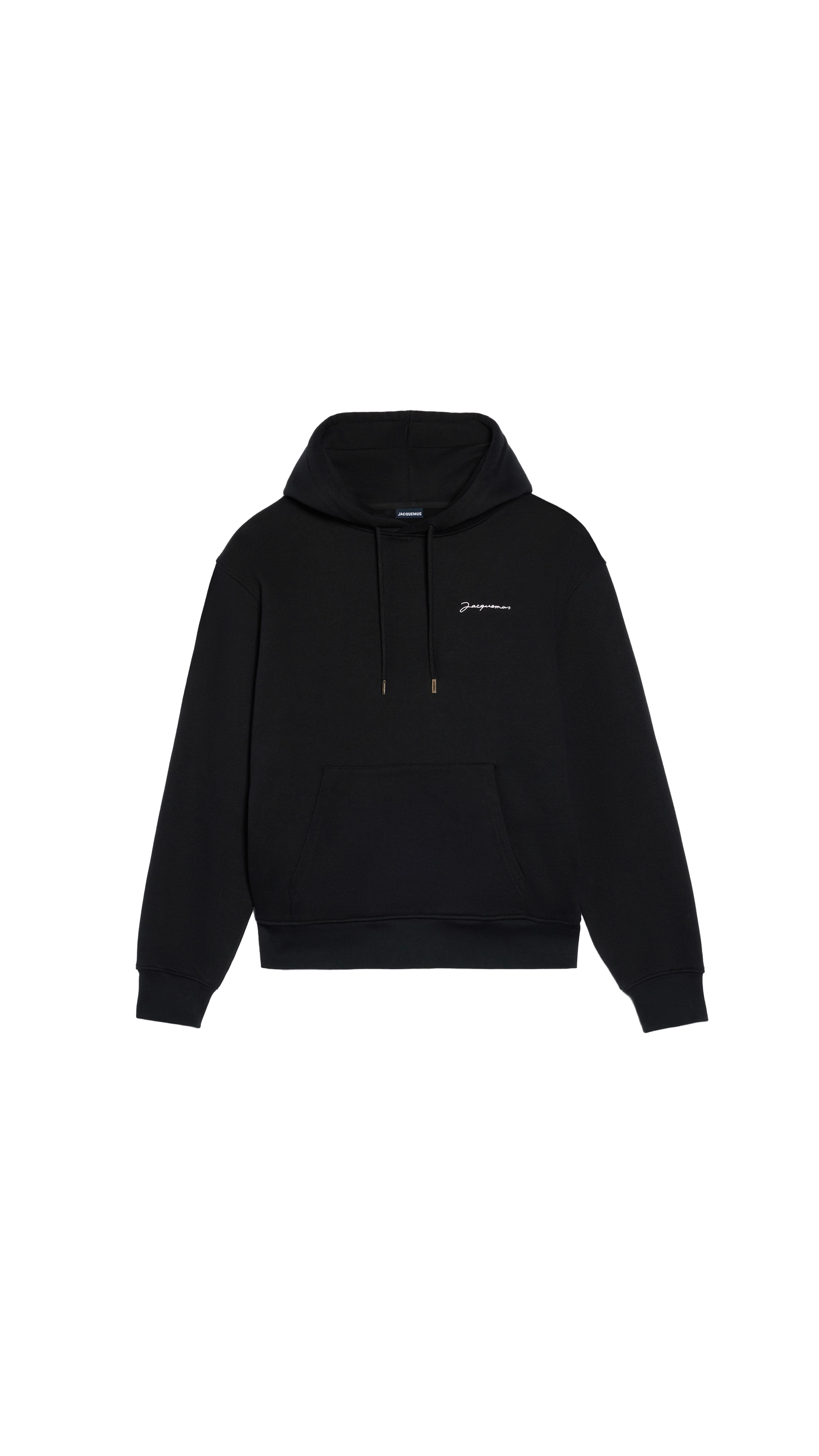 The Embroidered Sweatshirt - Black